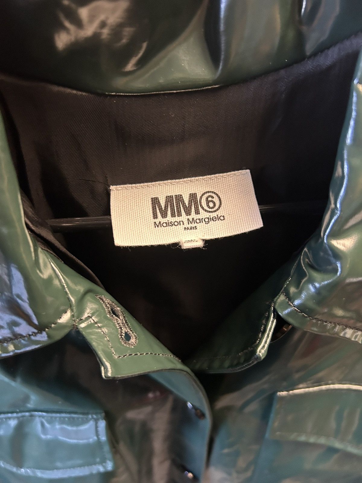 Maison Margiela MM6 High-shine Jacket Size US L / EU 52-54 / 3 - 8 Thumbnail