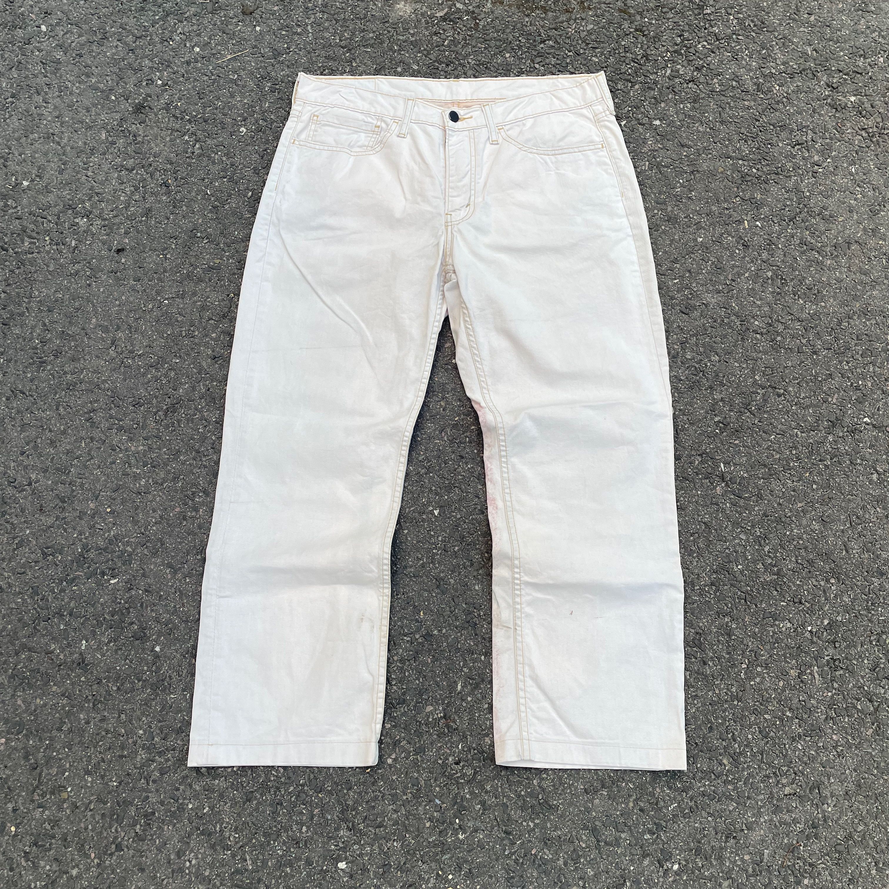 Levi's Levi's custom Art pants 1of1 art distressed y2k rare Size US 34 / EU 50 - 7 Thumbnail