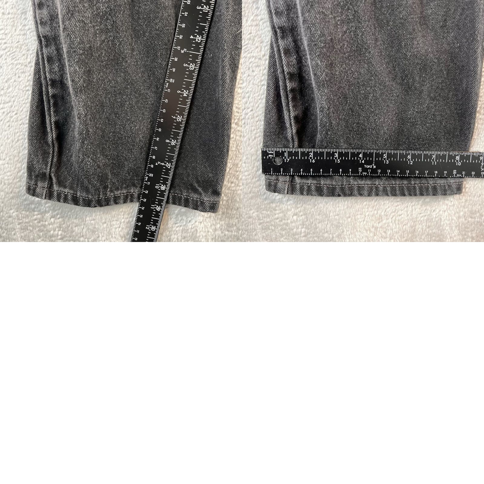 Levi's VINTAGE Levi's 550 Jeans Mens 34x30 Black Relaxed Fit Denim Pants 90s Size US 34 / EU 50 - 8 Thumbnail