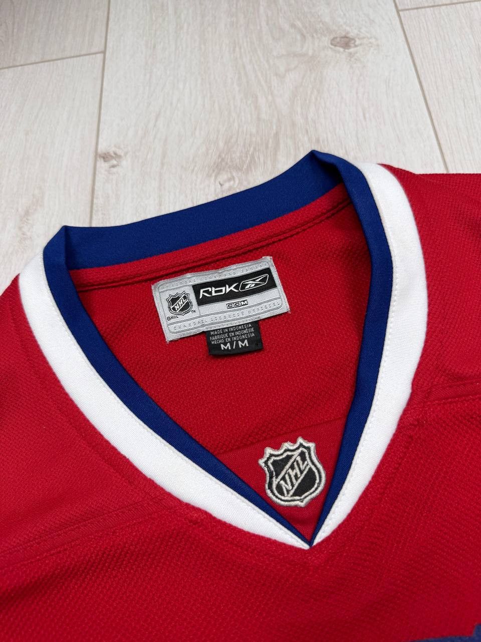 NHL × Reebok Vintage Reebok NHL Montreal Canadiens Hockey Jersey Women`s Size M / US 6-8 / IT 42-44 - 6 Thumbnail