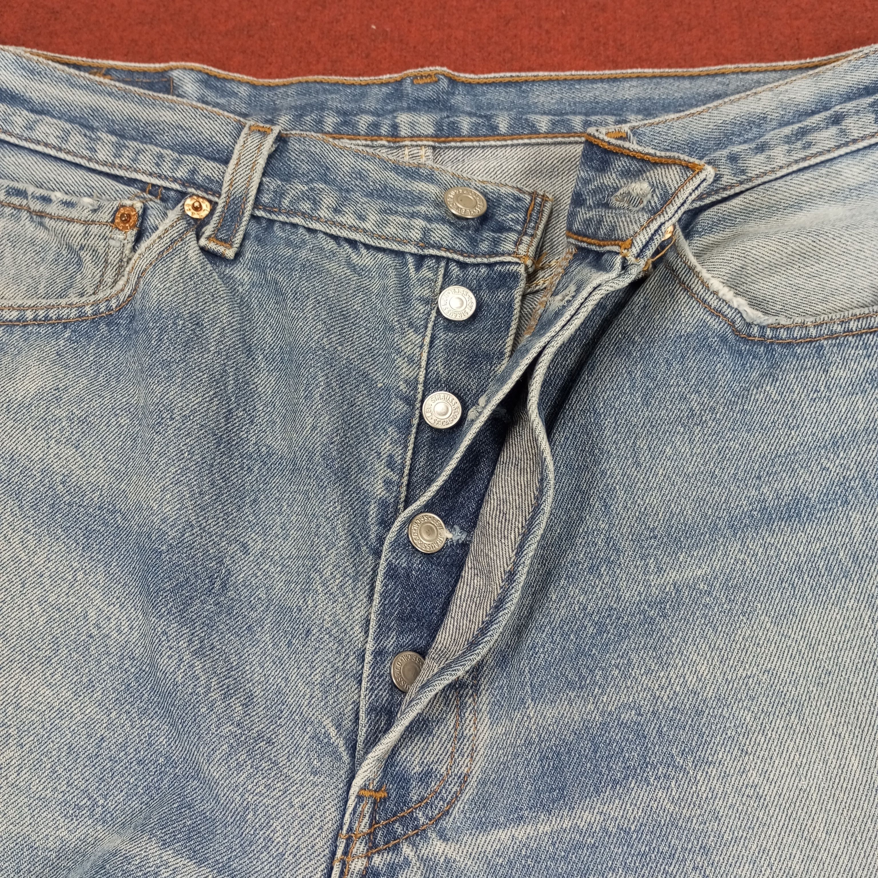 Levi's × Vintage Levis Streetwear Style Distressed Jeans Size US 32 / EU 48 - 12 Thumbnail