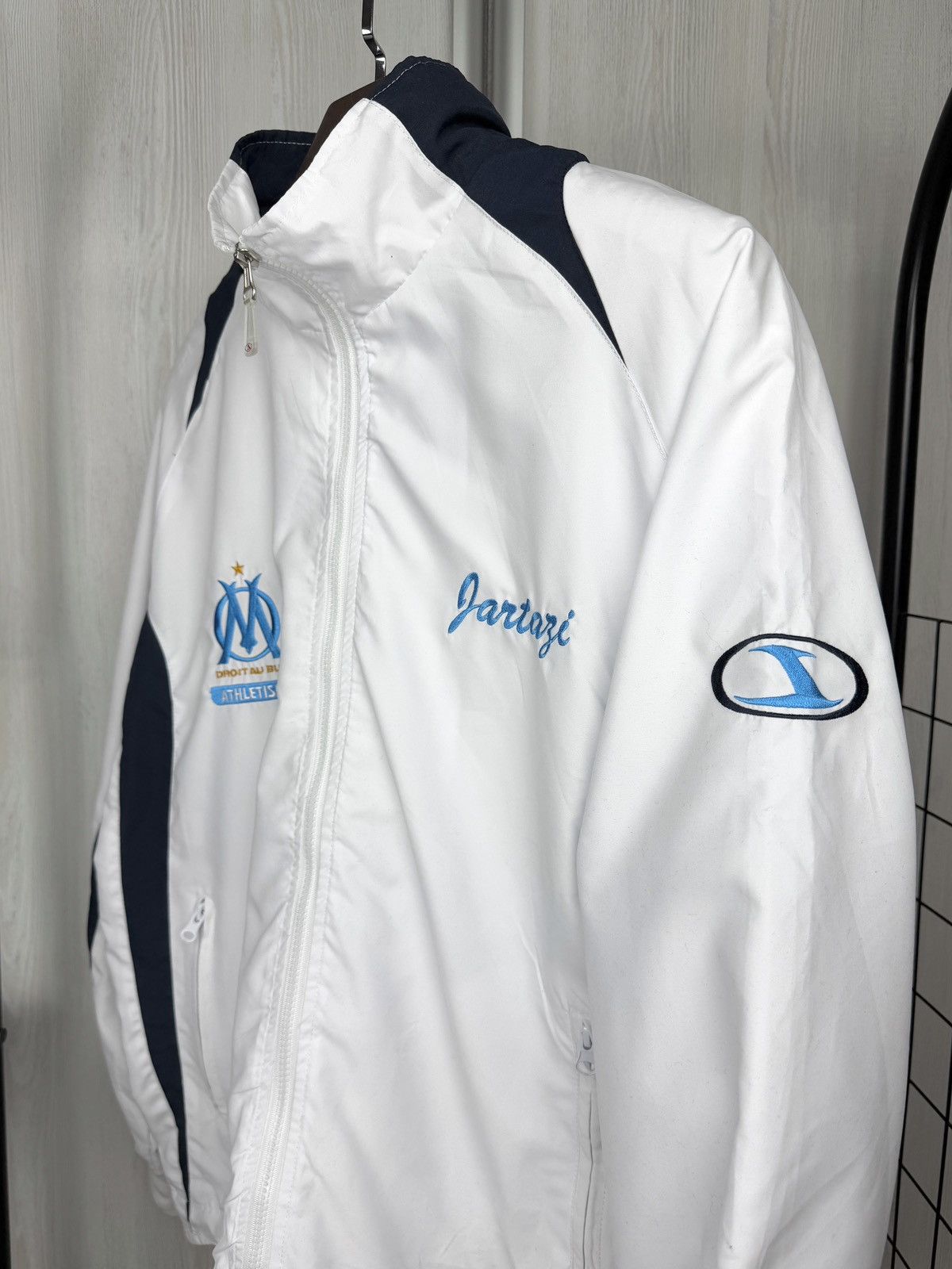 Vintage Jartazi Olympique Marseille vintage Track Jacket Sz S/M Size US M / EU 48-50 / 2 - 5 Thumbnail