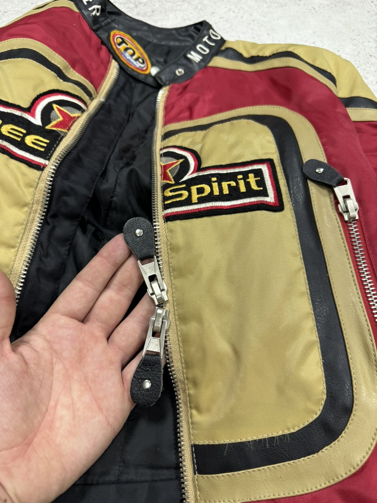 Japanese Brand Vintage 90s - 00s Team spirit Racing Jacket Size US S / EU 44-46 / 1 - 10 Thumbnail