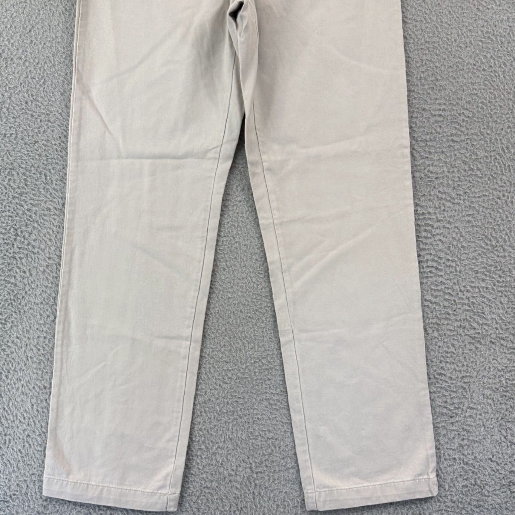 Gap VINTAGE GAP Pants Womens 12 Beige Khaki Low Rise Chino Preppy Career 32x32 NWT Size 34" / US 12 / IT 48 - 2 Thumbnail
