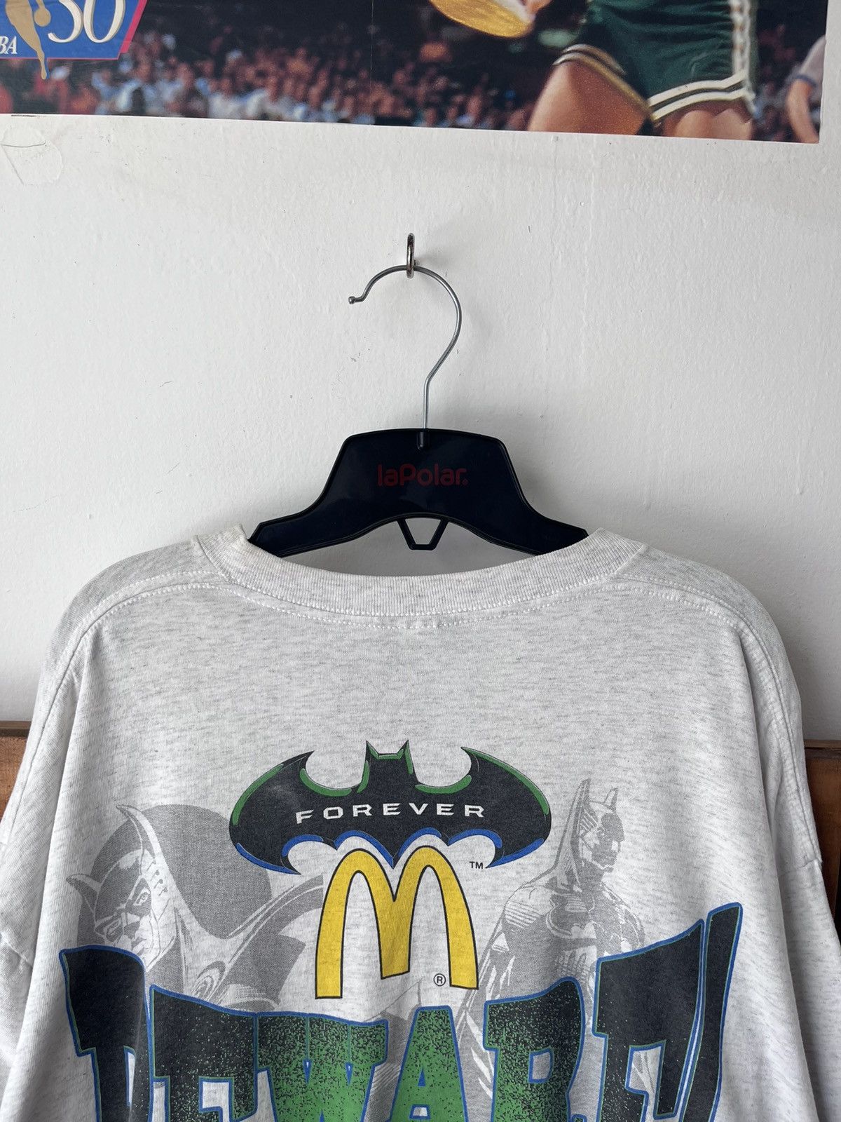 NASCAR Vintage 1995 Nascar Bill Elliott x Batman t shirt Size US XXL / EU 58 / 5 - 6 Thumbnail