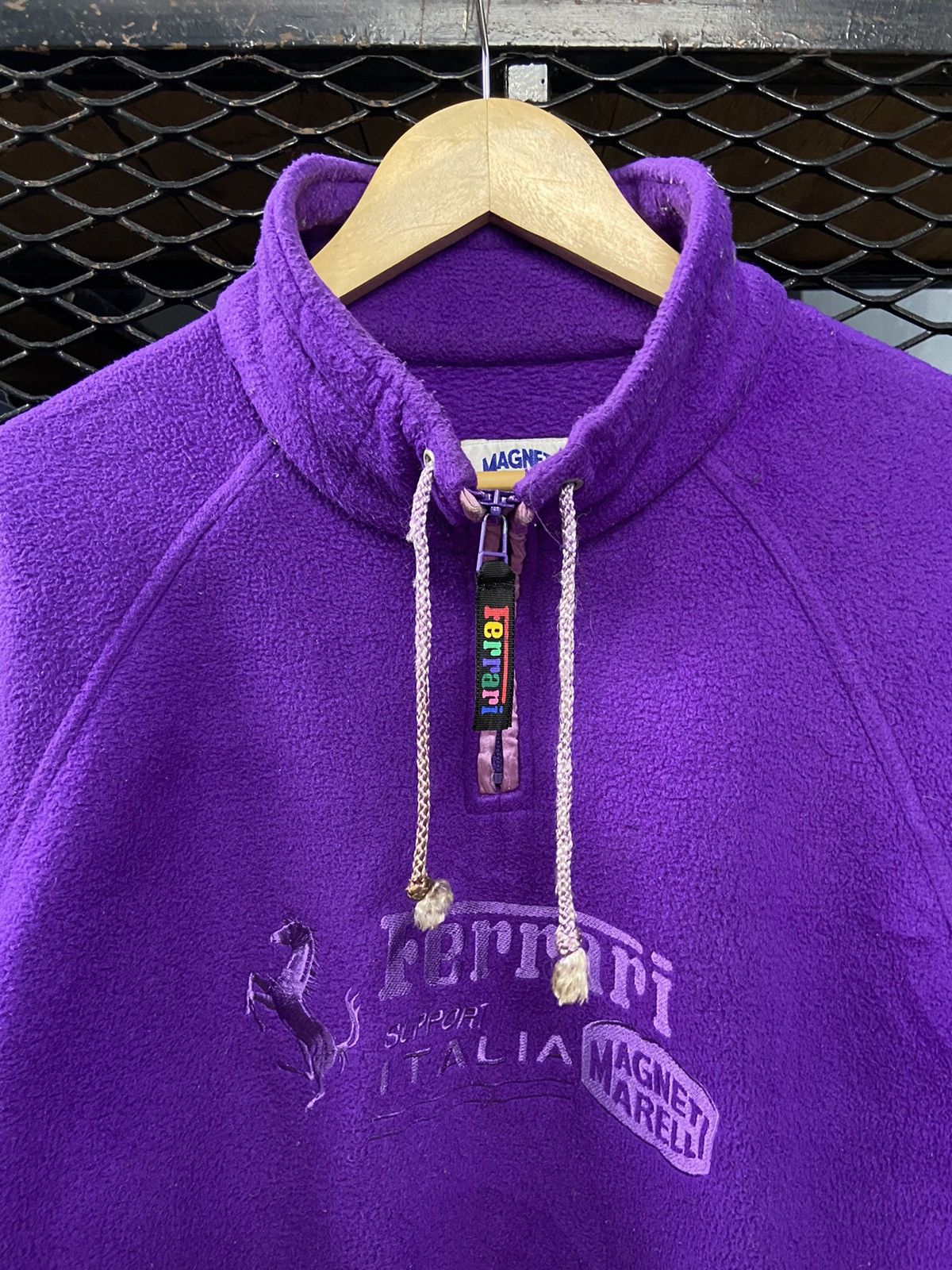 Ferrari × Vintage Vintage 90s Magneti Marelli Ferrari Racing Fleece Size US L / EU 52-54 / 3 - 7 Thumbnail