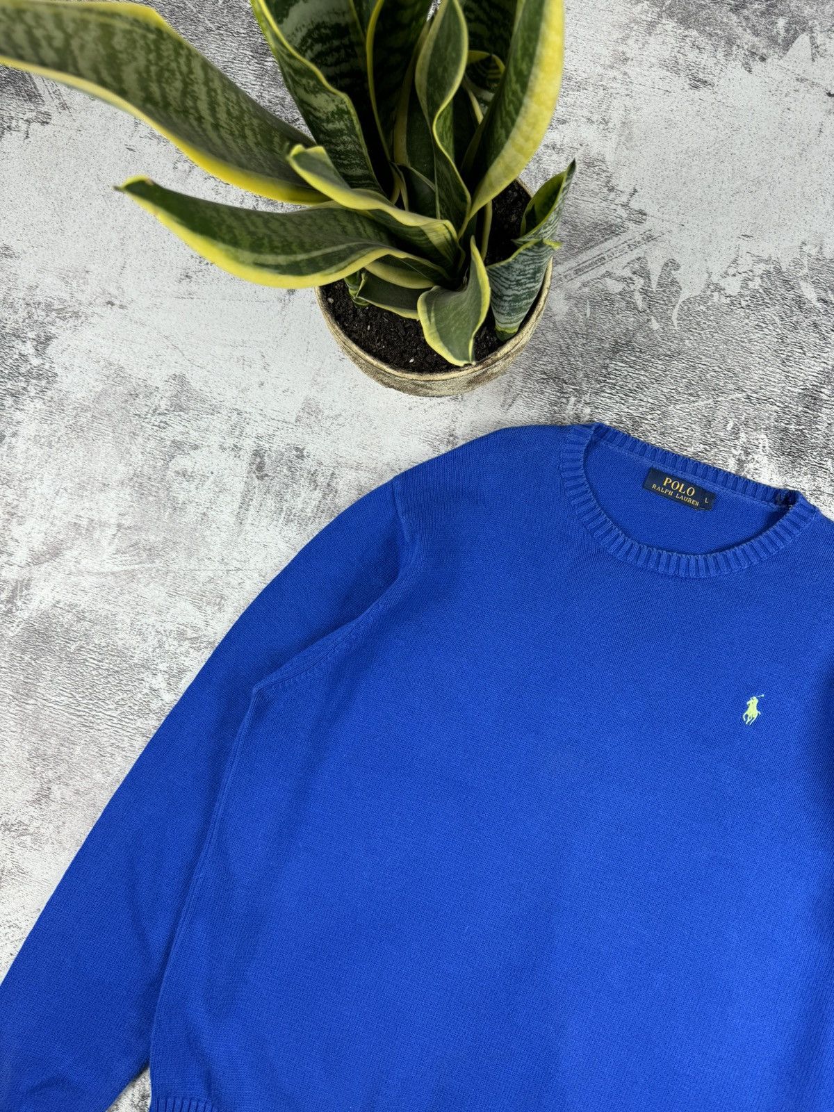 Polo Ralph Lauren Polo Ralph Lauren 90S Knited Old Money Men L Sweater Pullover Size US L / EU 52-54 / 3 - 4 Thumbnail
