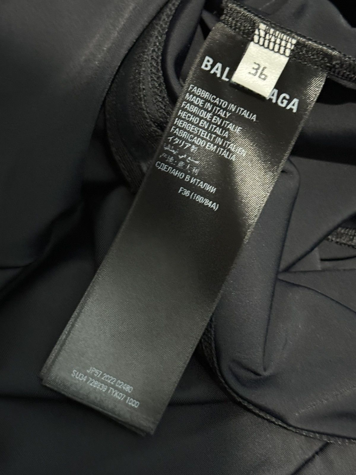 Adidas × Balenciaga Balenciaga x Adidas Logo Print Dress Size XS / US 0-2 / IT 36-38 - 7 Thumbnail