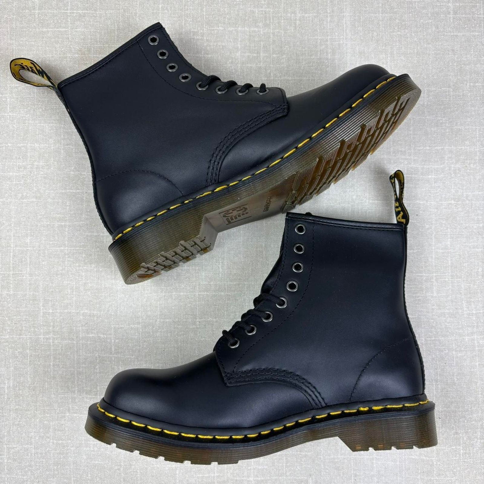 Dr. Martens 🐜 Dr. Martens 1460 Black Nappa 8W Size US 8 / IT 38 - 4 Thumbnail