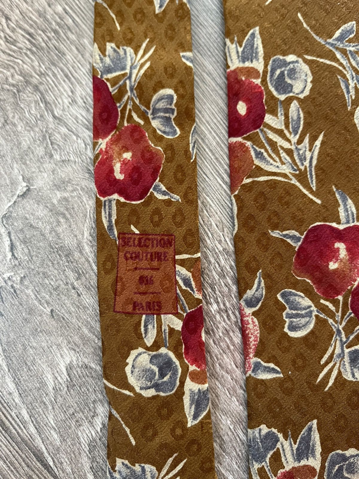 Givenchy 😍Gentleman Givenchy Paris Art Design Tie flovers Size ONE SIZE - 5 Thumbnail