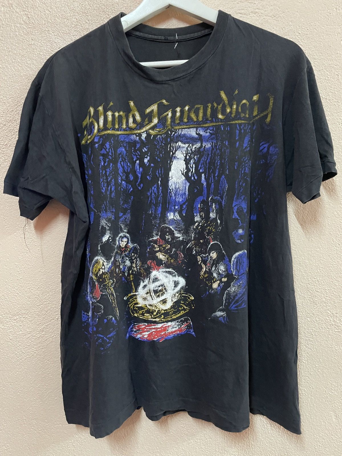 Band Tees × Metallica × Vintage Vintage Blind Guardian Somewhere Far Beyond Japan tour 1992 Size US L / EU 52-54 / 3 - 3 Thumbnail