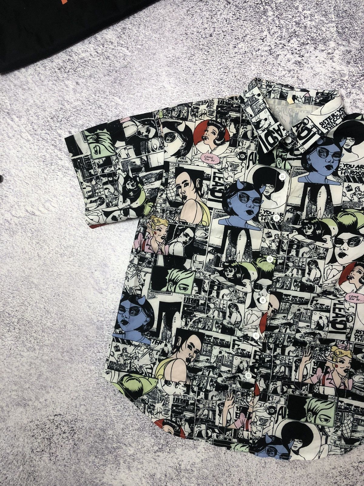 Vintage Vintage crazy Hawaiin y2k vintage usa rare drill ykk Size US S / EU 44-46 / 1 - 2 Thumbnail