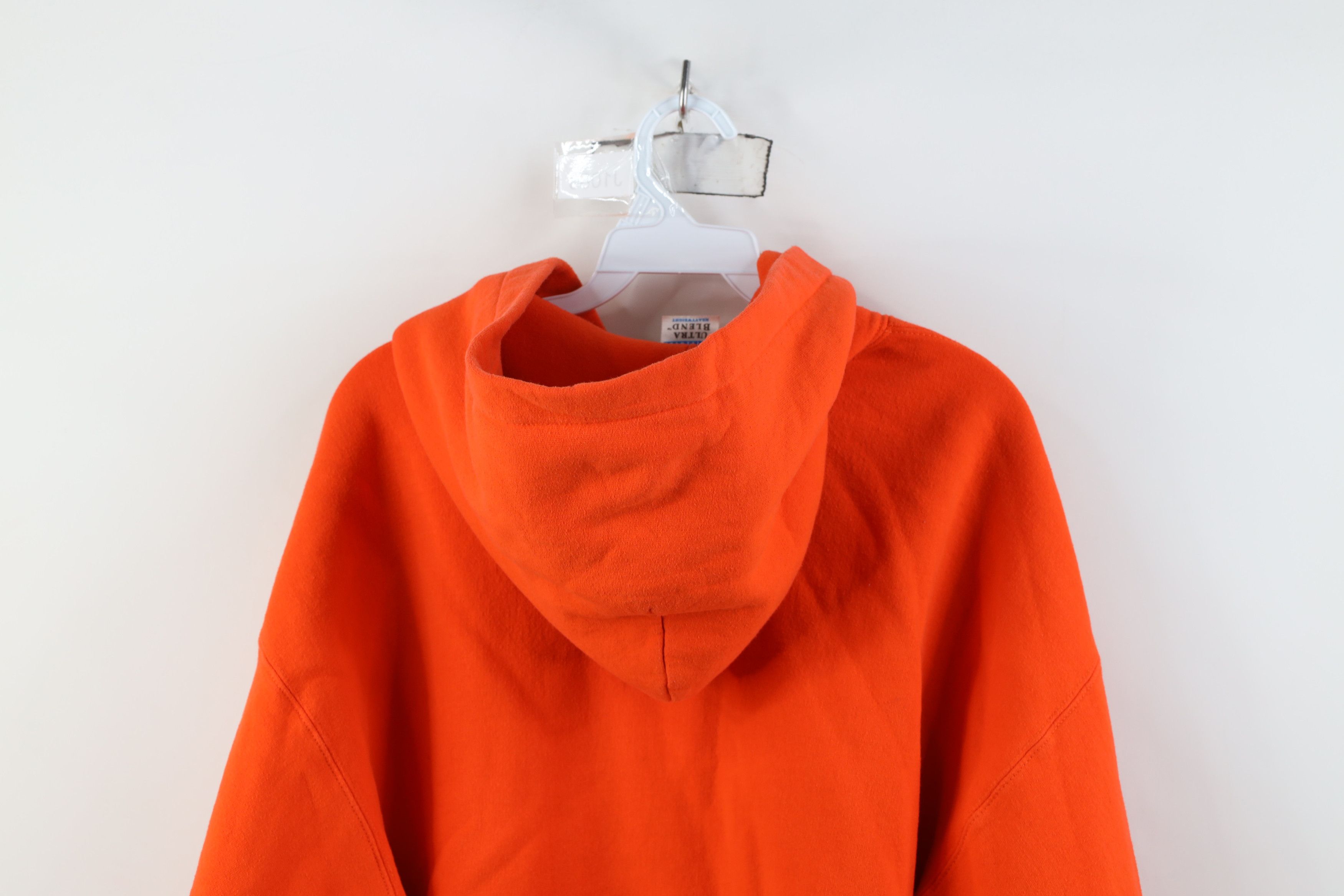 Vintage Vintage 90s Y2K Streetwear Heavyweight Hoodie Sweatshirt Size US L / EU 52-54 / 3 - 13 Thumbnail
