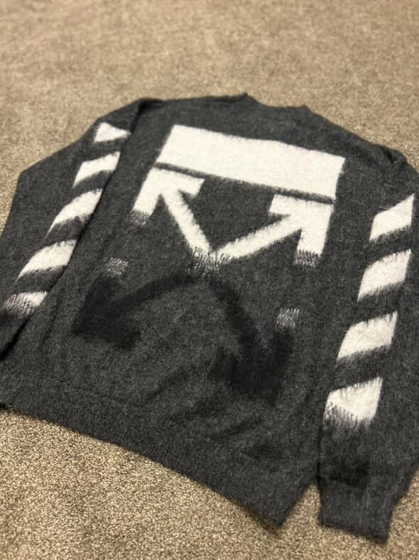 Off-White Off-White Mohair Knit Sweater Size US S / EU 44-46 / 1 - 3 Thumbnail
