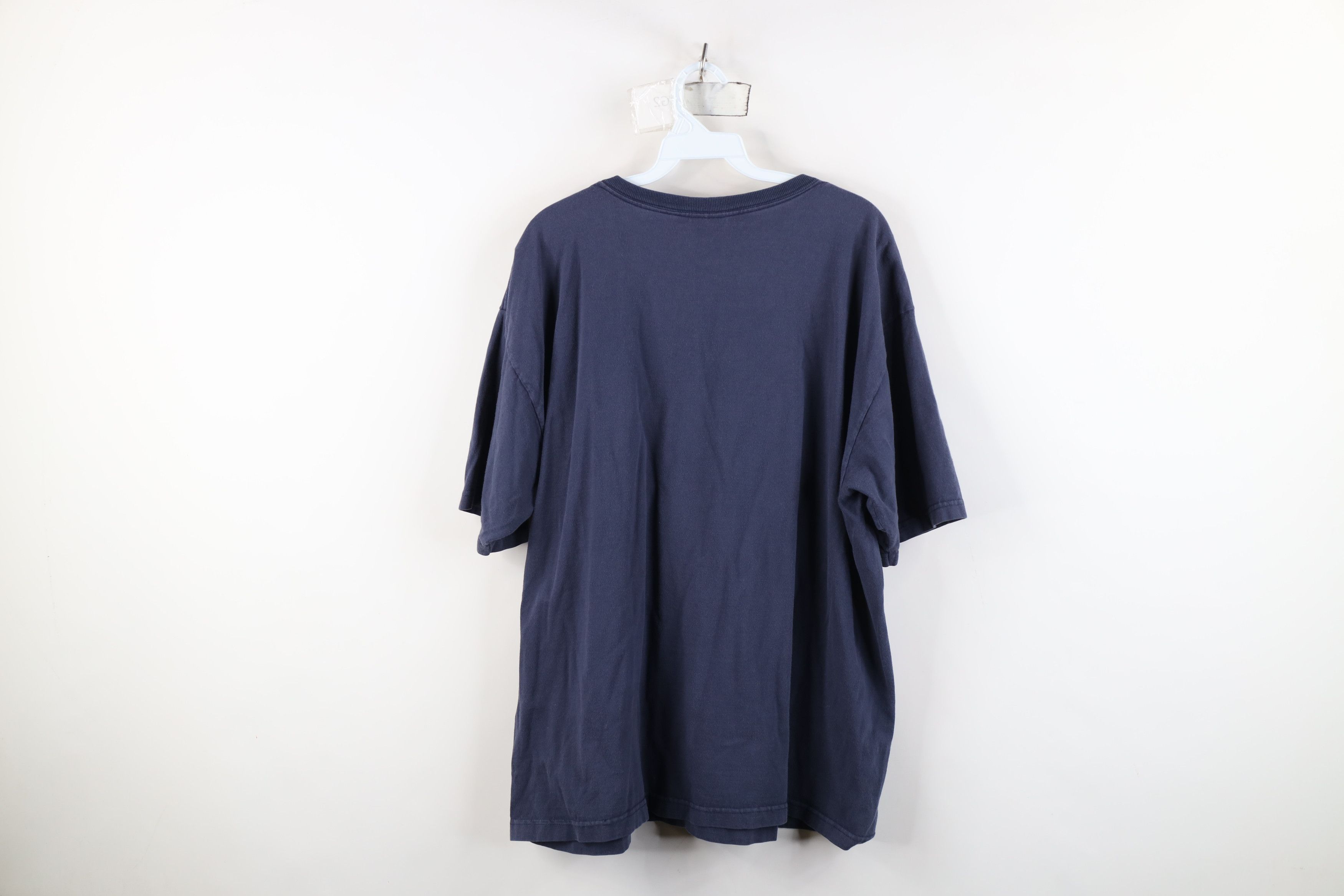 Tommy Hilfiger Vintage 90s Tommy Hilfiger Spell Varsity T-Shirt Blue USA Size US XXL / EU 58 / 5 - 10 Thumbnail