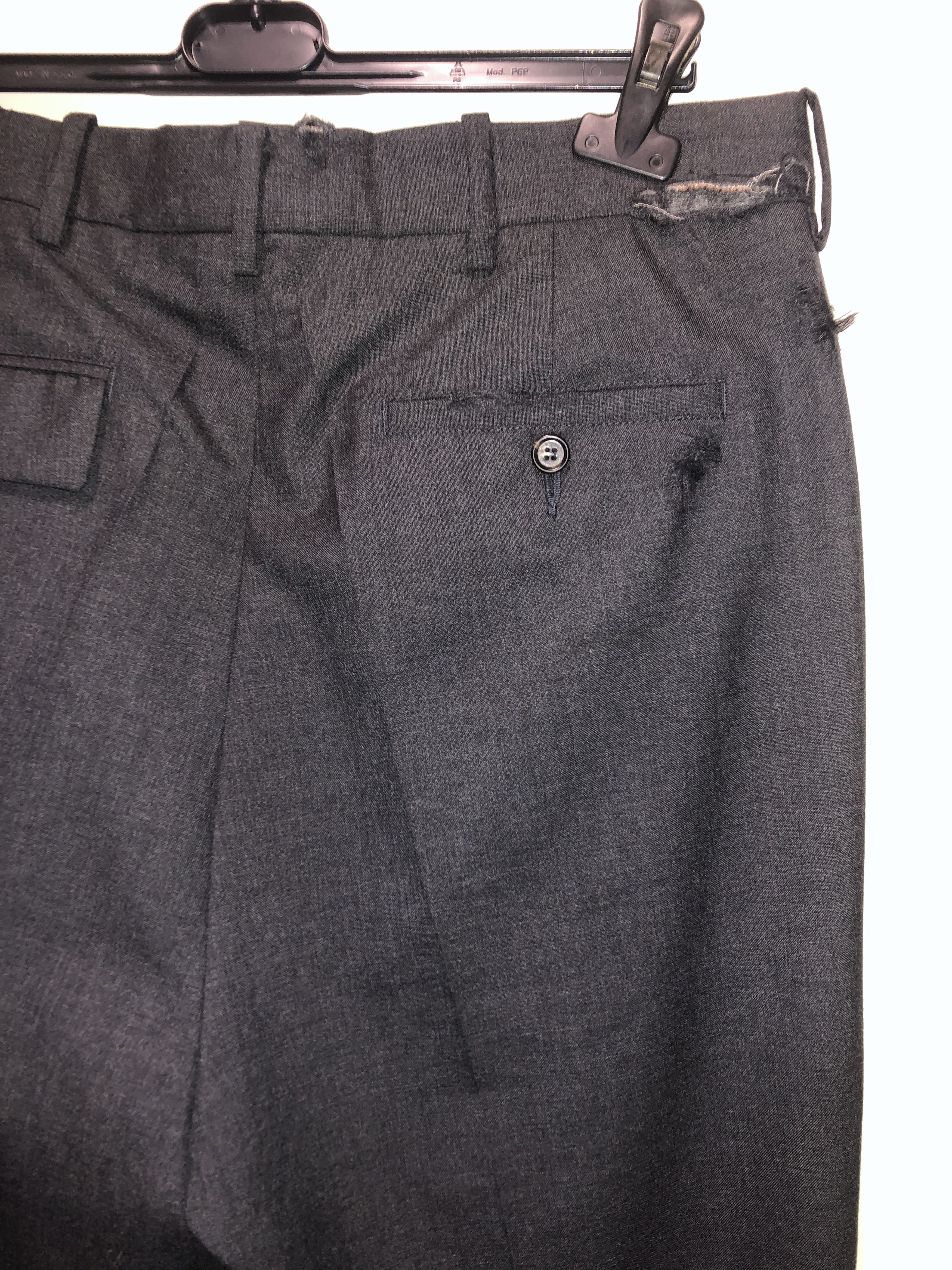 Marni Ripped Pleated Trousers Size US 32 / EU 48 - 8 Thumbnail