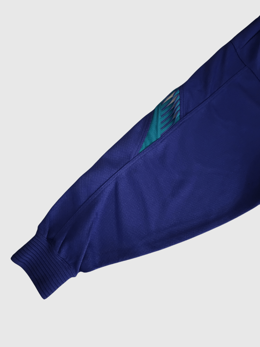 Mizuno 80s-90s Mizuno Super Star Exercise Unit Purple Neon Jacket Size S / US 4 / IT 40 - 3 Thumbnail