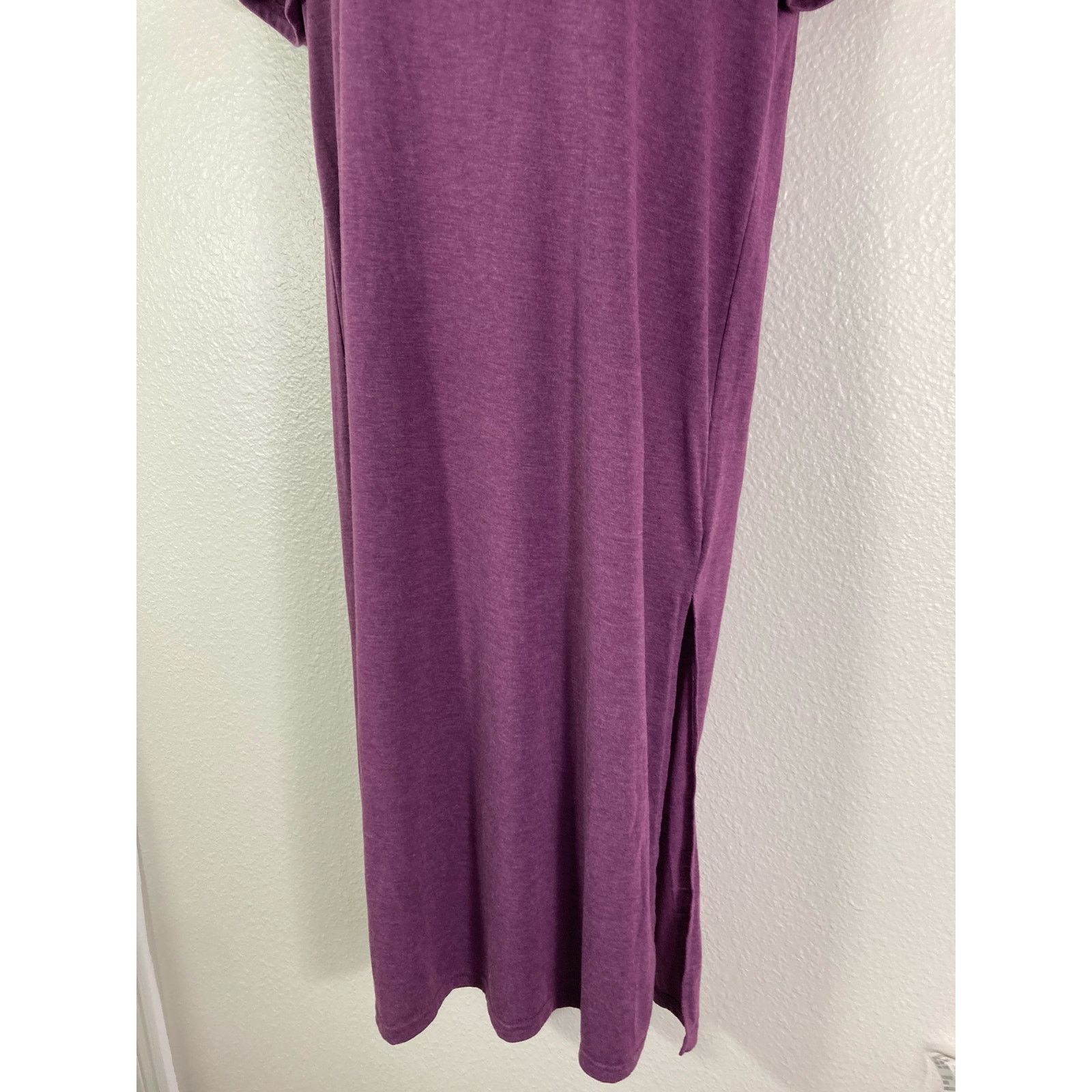 Shein SHEIN Women's Purple Short Sleeve T-Shirt Dressl Size L Size L / US 10 / IT 46 - 5 Thumbnail