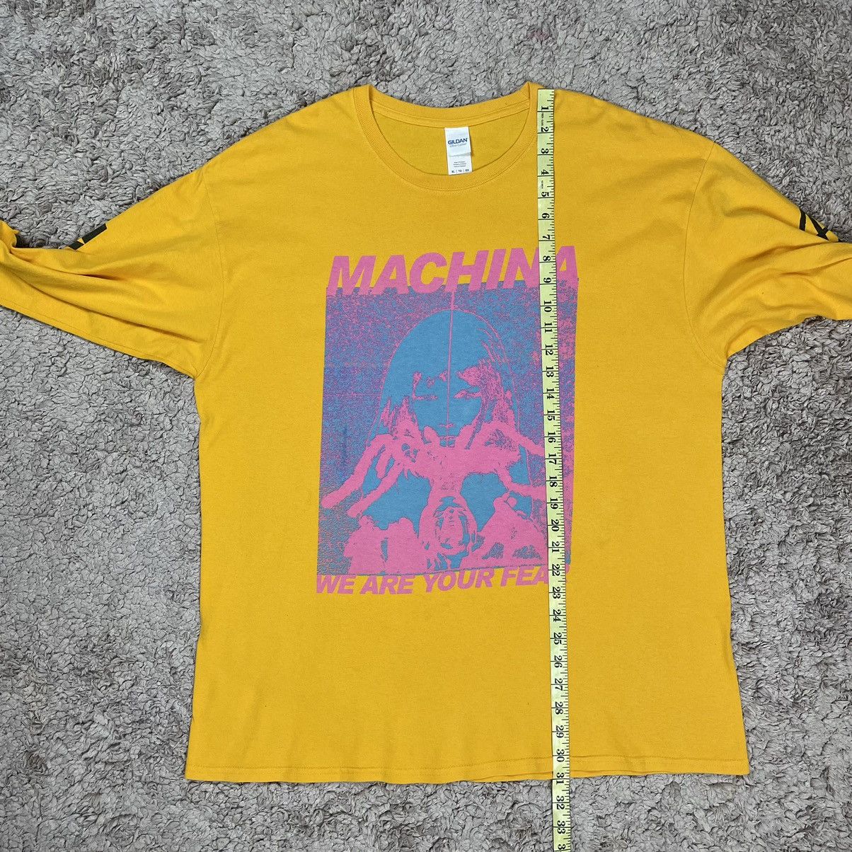 Band Tees Machina by Crystal Lake Japanese Metal Band T-shirt Size US XL / EU 56 / 4 - 14 Thumbnail