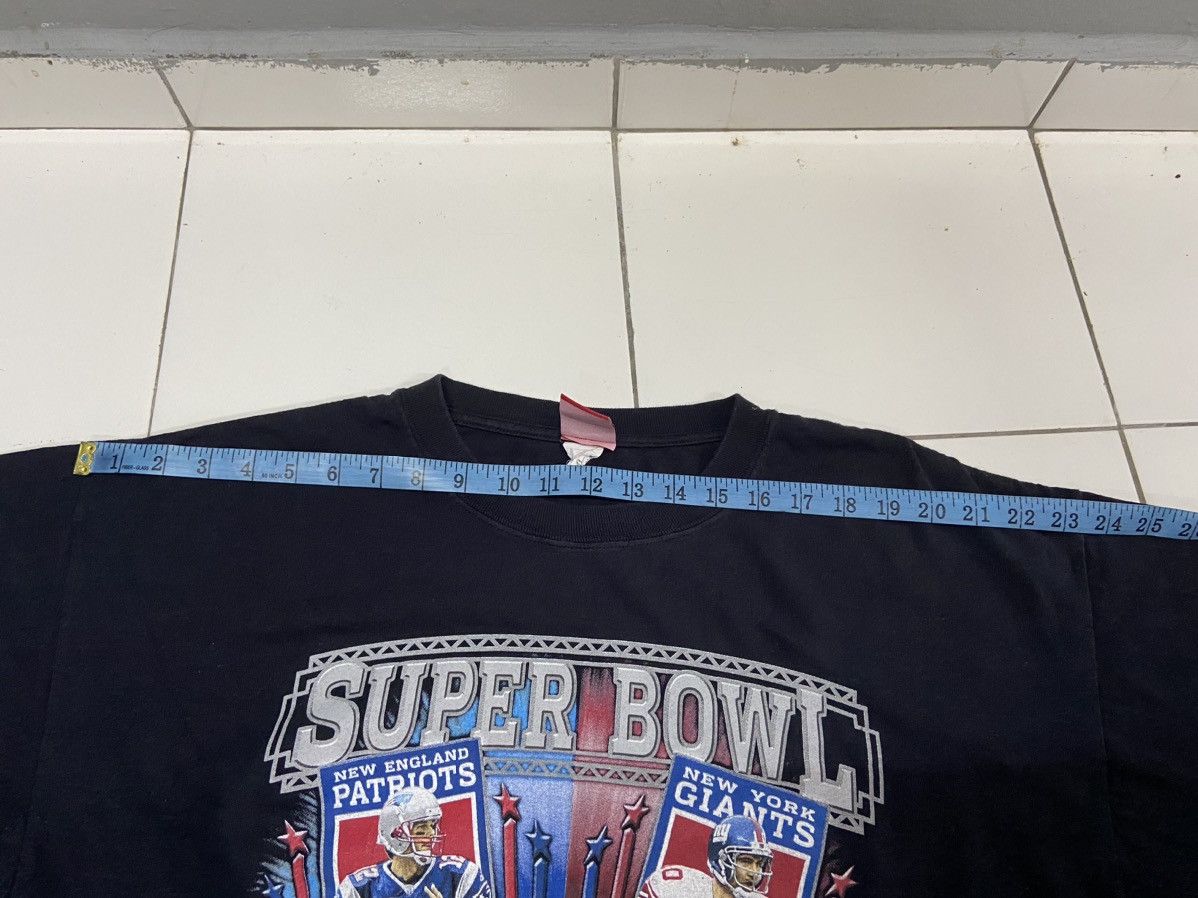 NFL NFL SUPERBOWL NY vs PATRIOTS SUPER XL-II BOWL 2008 TEE SHIRT Size US XXL / EU 58 / 5 - 11 Thumbnail