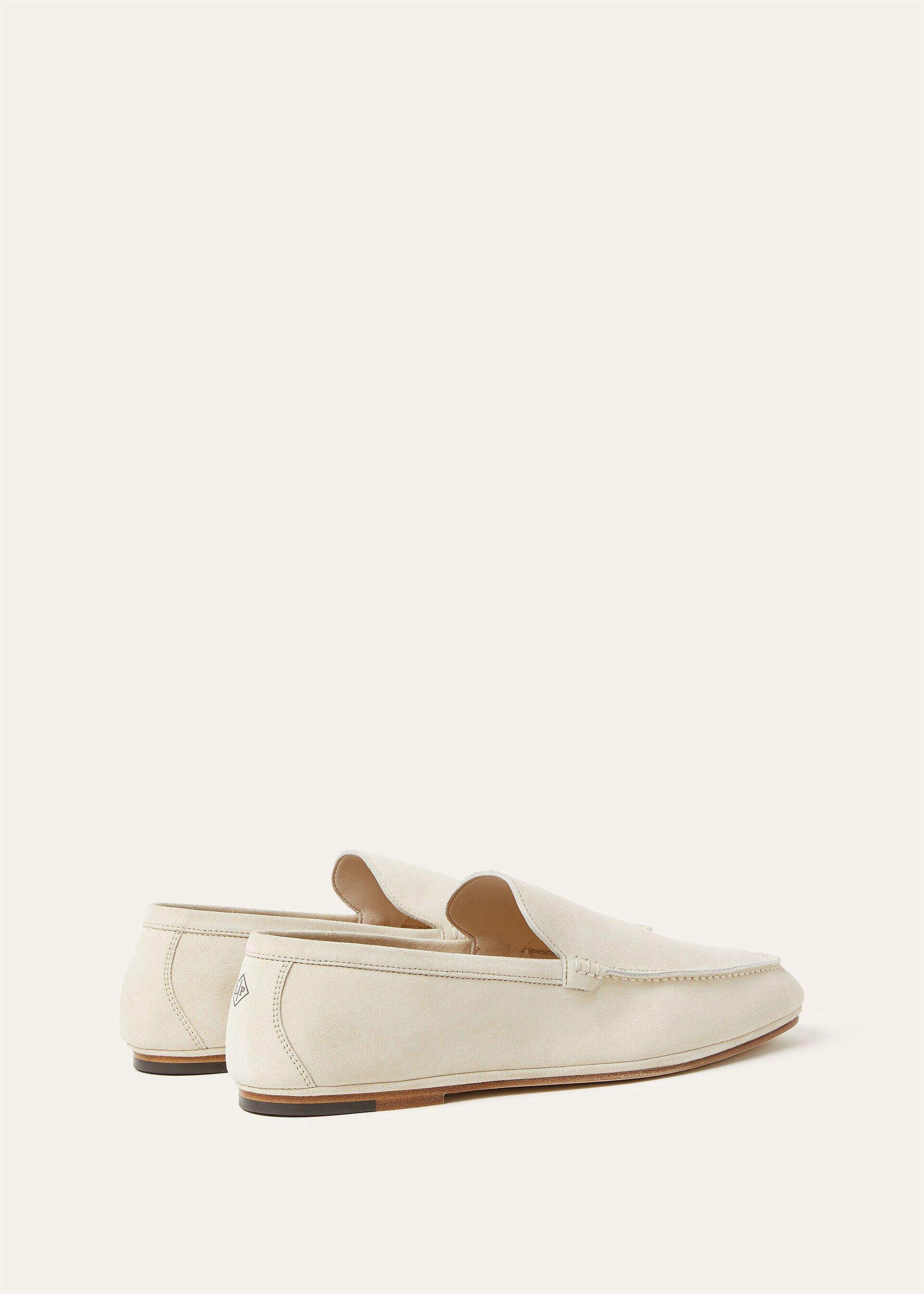 Loro Piana os11x0226 FAQ5514 Summer Anton Loafers in Yogurt Size US 11 / EU 44 - 4 Thumbnail