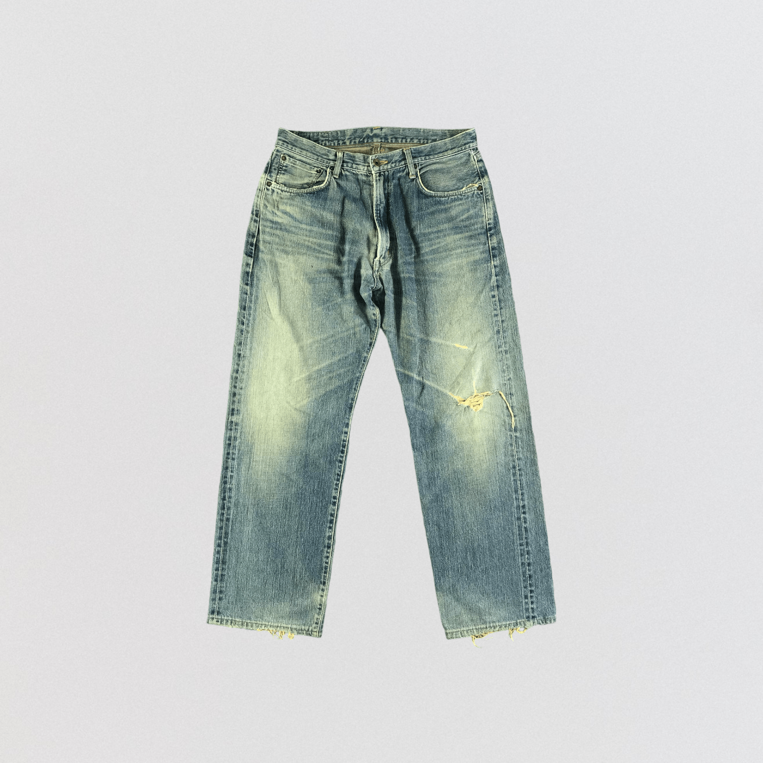 Edwin Vintage Edwin 505 Selvedge Jeans-JM3601 Size US 35 - 1 Thumbnail