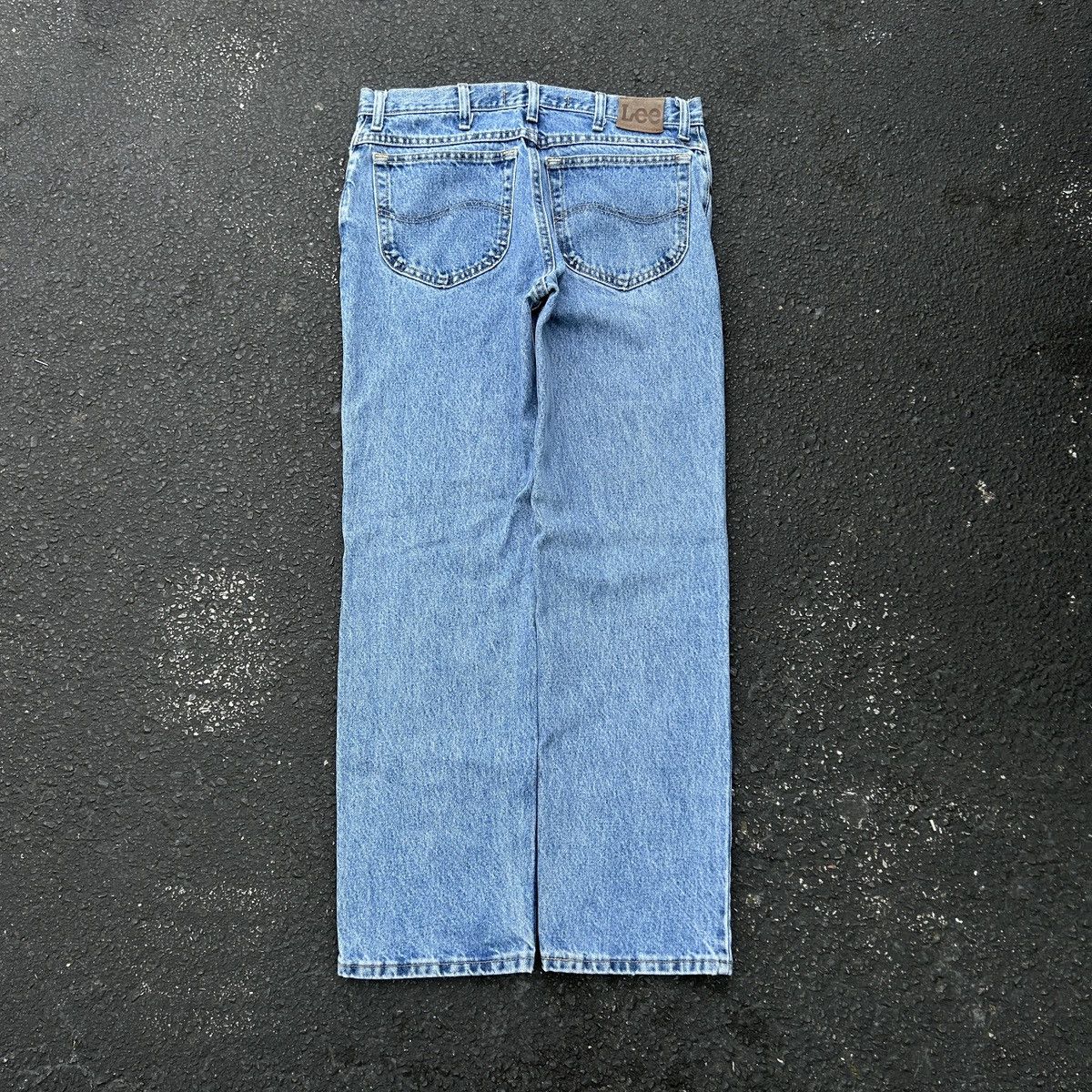 Carhartt Vintage faded light blue washed Lee jeans workwear Size US 32 / EU 48 - 1 Thumbnail