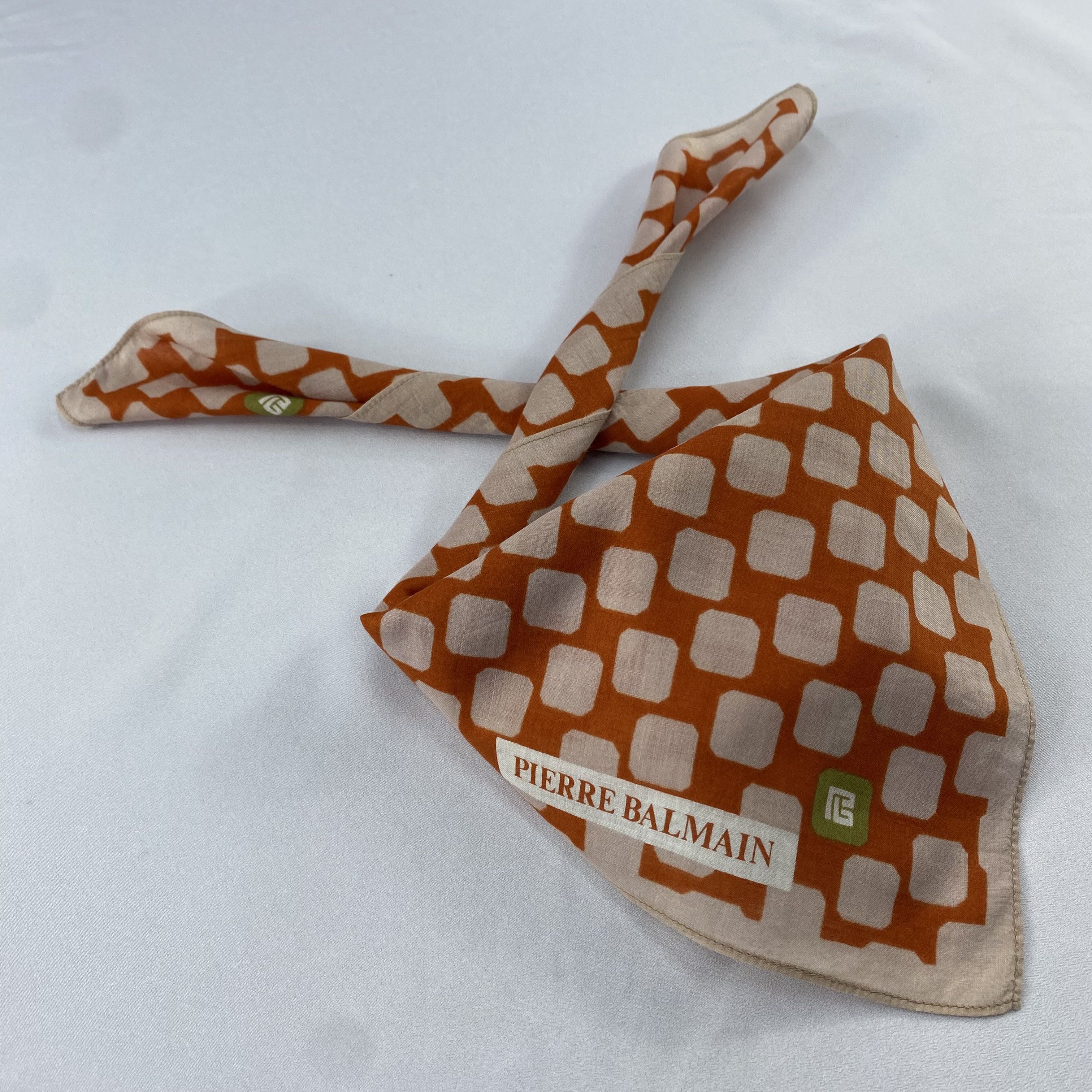 Pierre Balmain Pierre Balmain Handkerchief / Bandana / Neckerchief C870 Size ONE SIZE - 1 Thumbnail