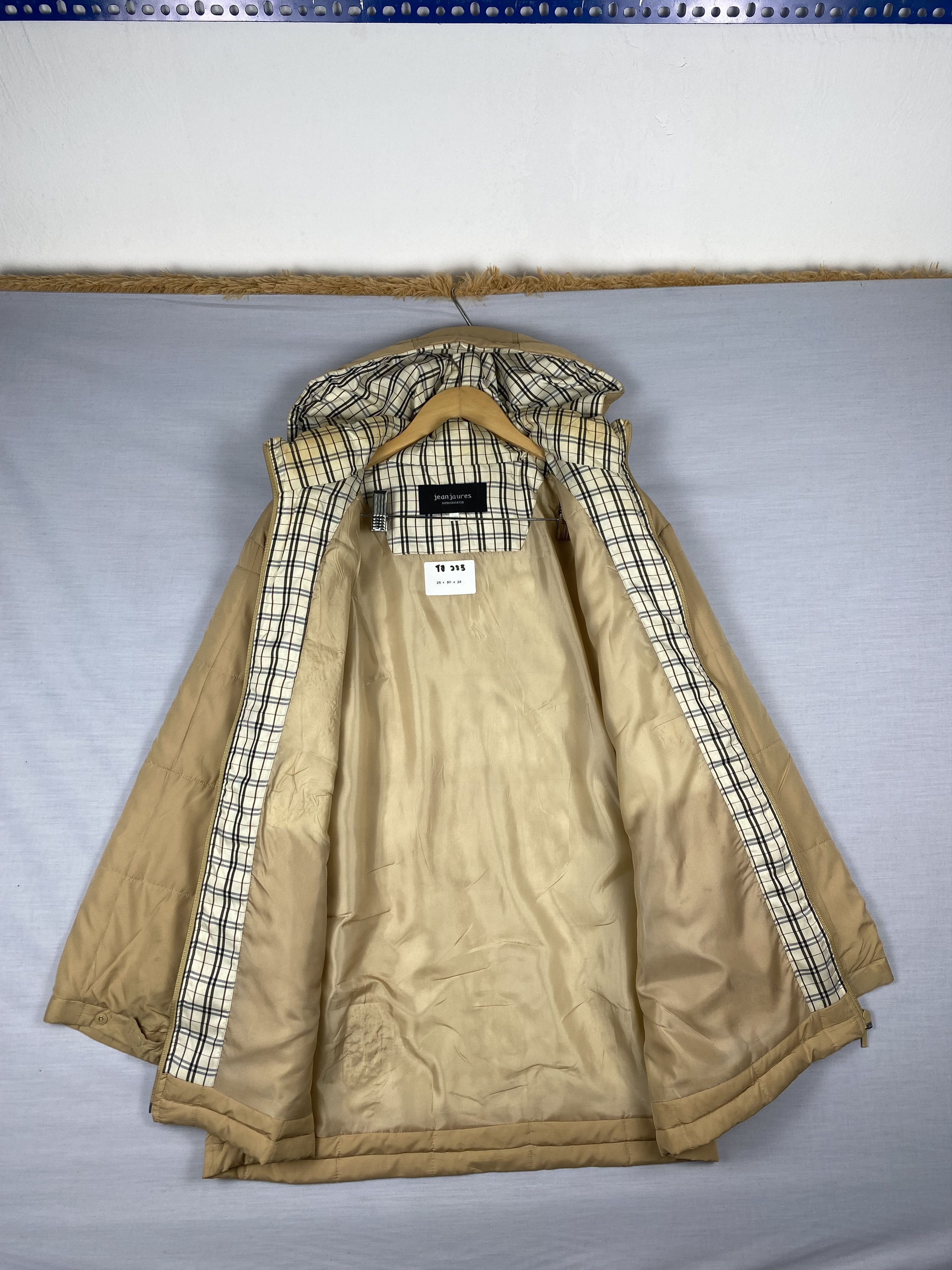 Japanese Brand Vintage Jeanjaure Quilted Lining Hoodie Puffer Jacket Size US L / EU 52-54 / 3 - 3 Thumbnail