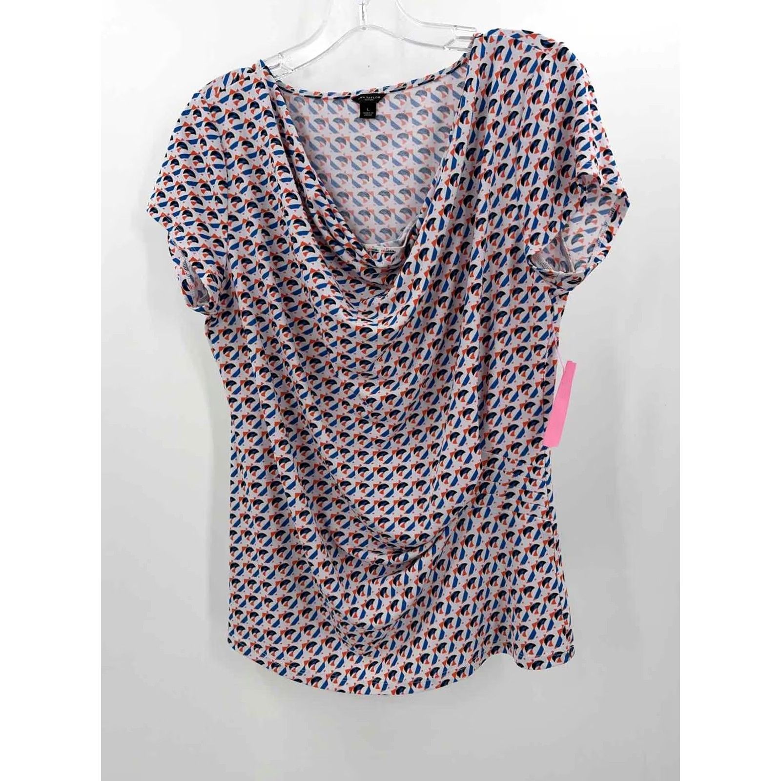 Ann Taylor Ann Taylor Blouse White Large Womens Size L / US 10 / IT 46 - 2 Thumbnail