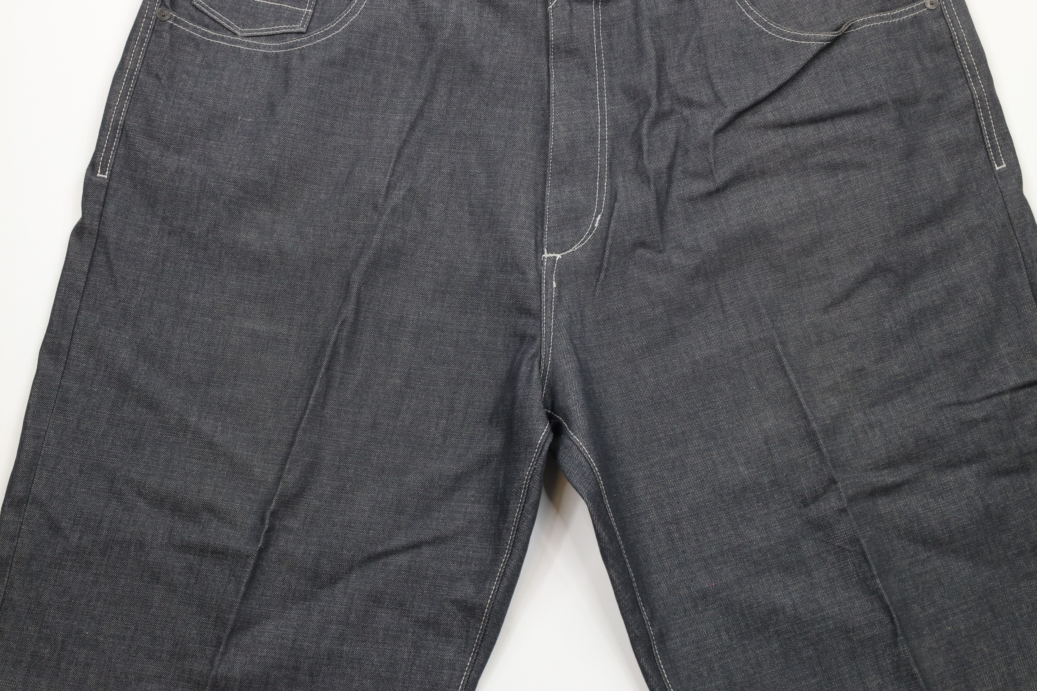 Sean John × Vintage Vintage Sean John Fit Hip Hop Denim Jean Shorts Jorts Gray Size US 44 / EU 60 - 3 Thumbnail