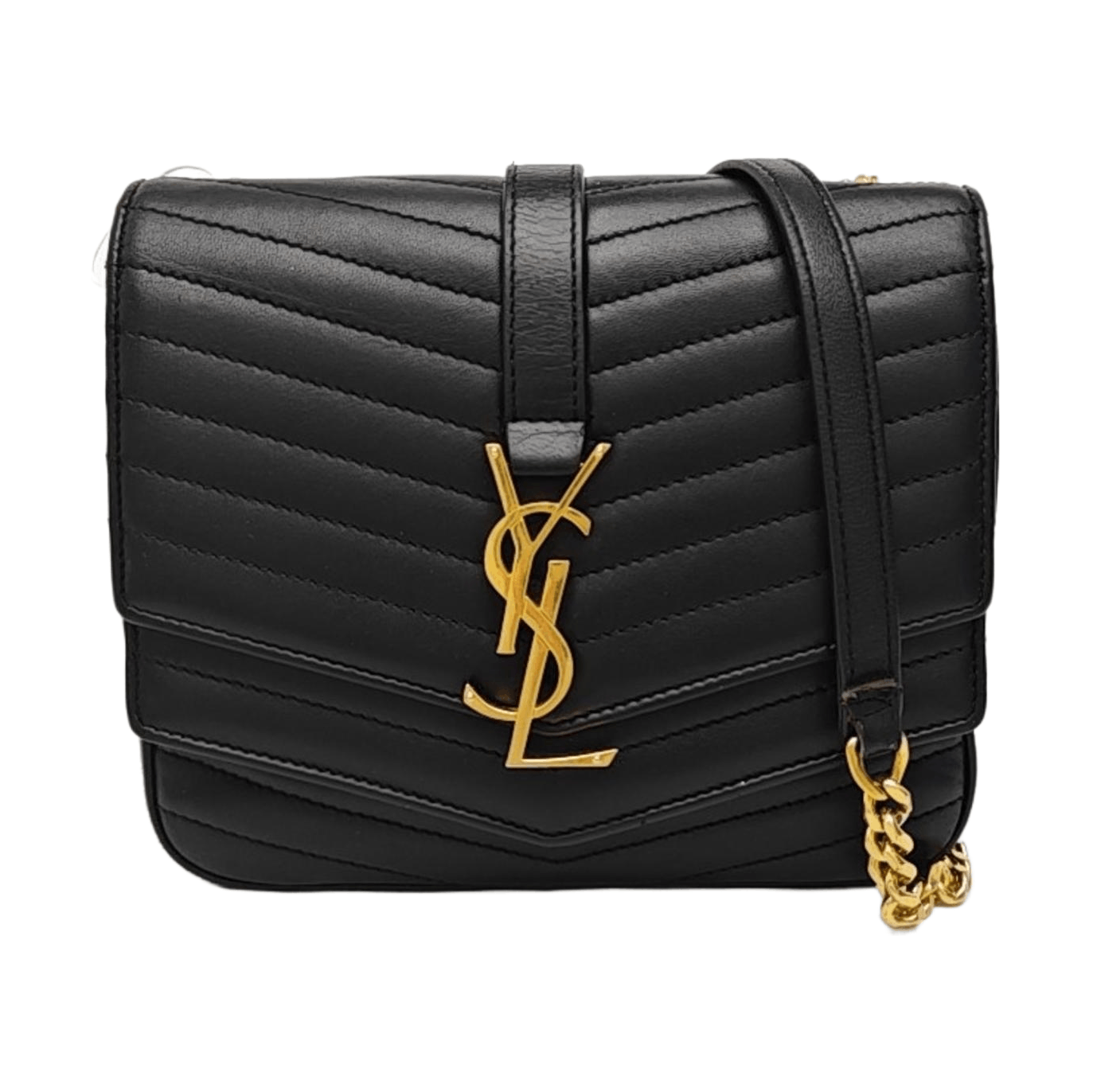 Saint Laurent Paris Saint Laurent Sulpice Quilted Leather Shoulder Bag Size ONE SIZE - 1 Thumbnail
