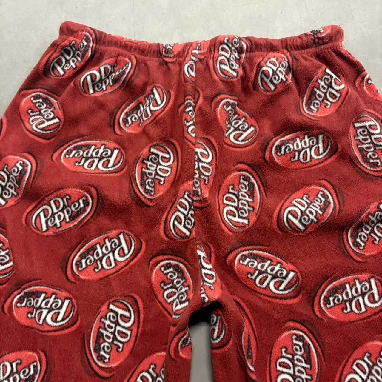Vintage Crazy Vintage Y2K 2000s Baggy Dr Pepper Sweatpants Pajama Pants! Size US 34 / EU 50 - 5 Thumbnail