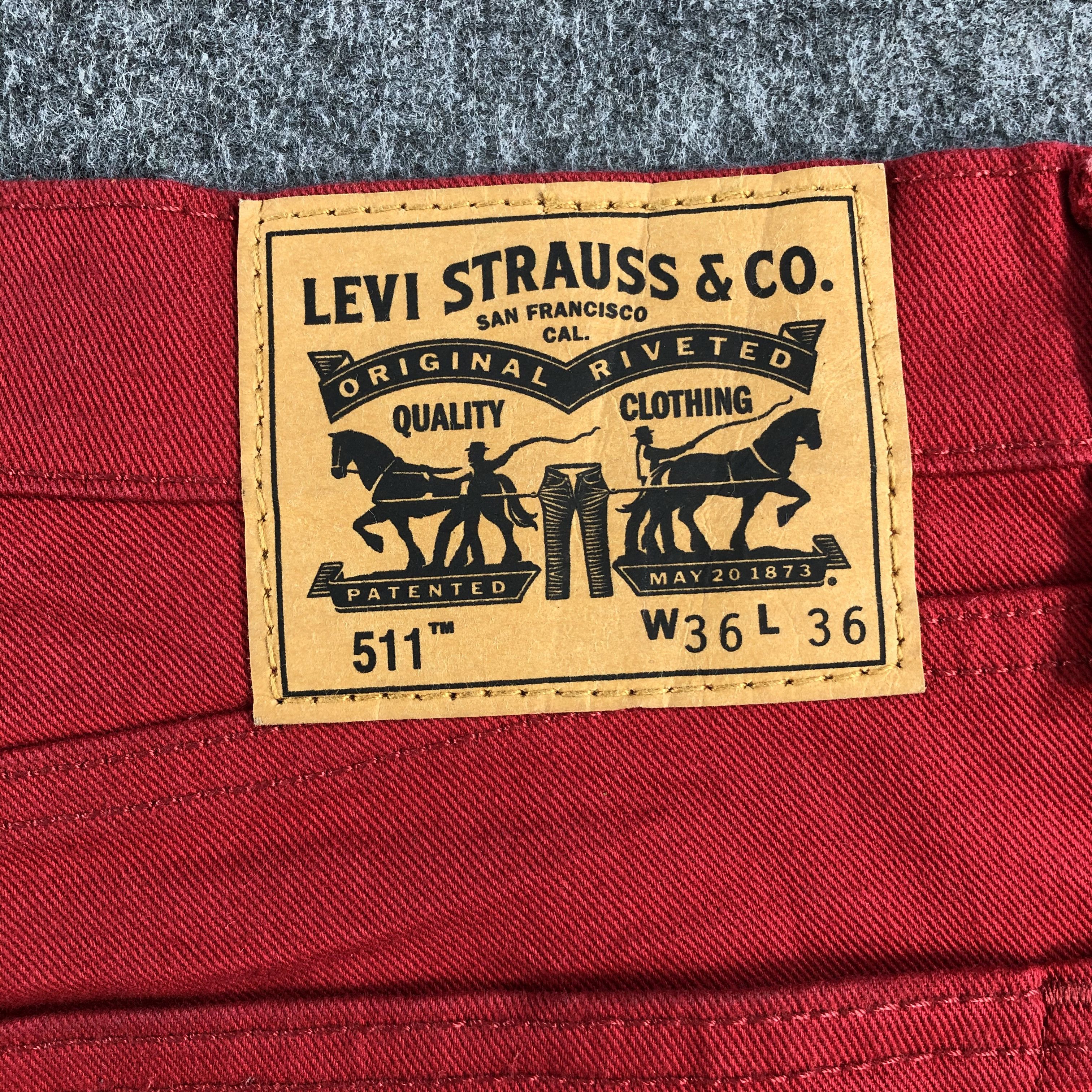Levi's Vintage Levis 511 Jeans-J1674 Size US 37 - 5 Thumbnail