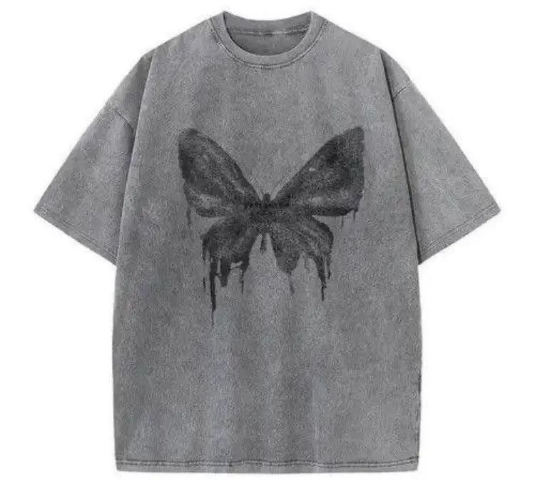 Japanese Brand Butterfly Graphic Short Sleeve T Shirt Size US XXL / EU 58 / 5 - 1 Thumbnail
