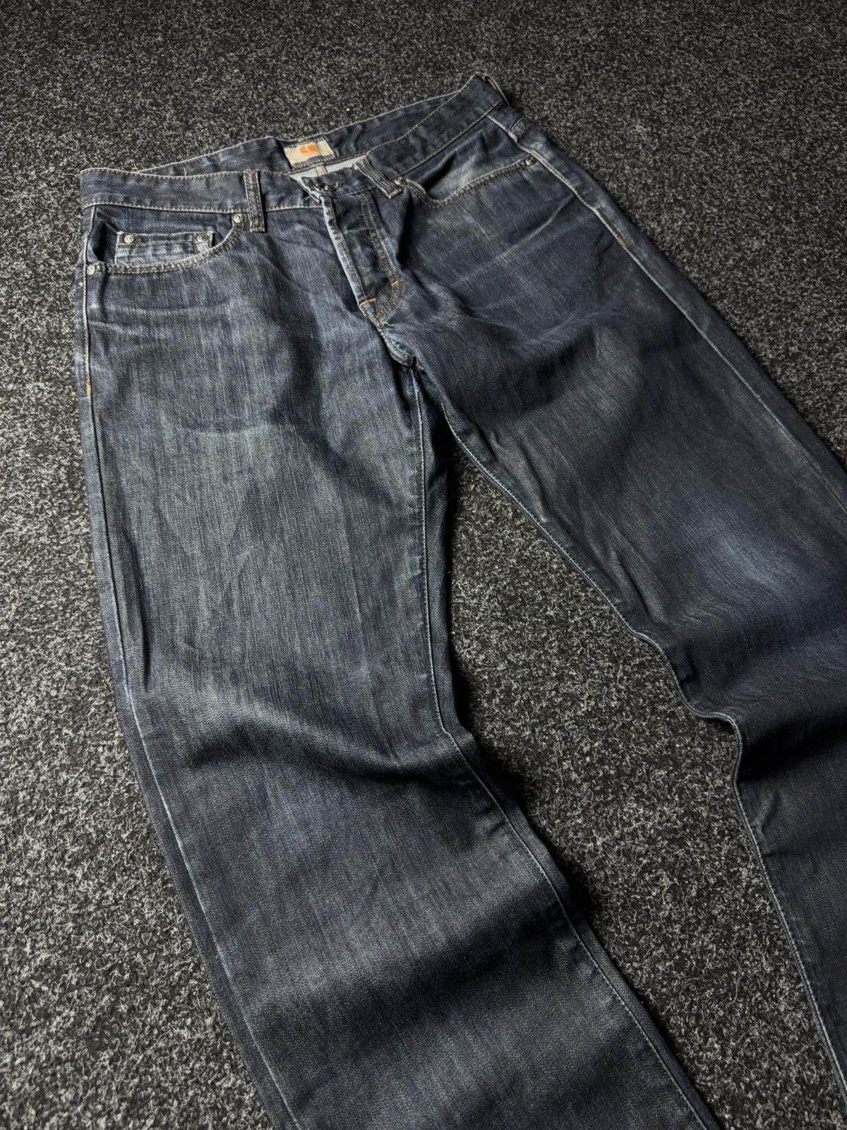 Hugo Boss Luxury 00s Y2K Hugo Boss Regular Fit Retro Style Size US 33 - 5 Thumbnail