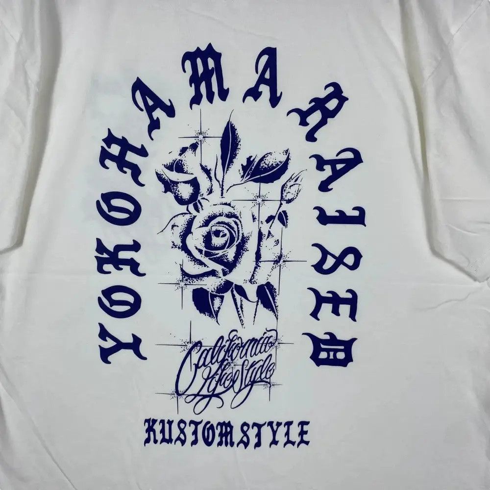 Japanese Brand KUSTOM STYLE Yokohama Raised Japanese Streetwear Tee Size US L / EU 52-54 / 3 - 2 Thumbnail