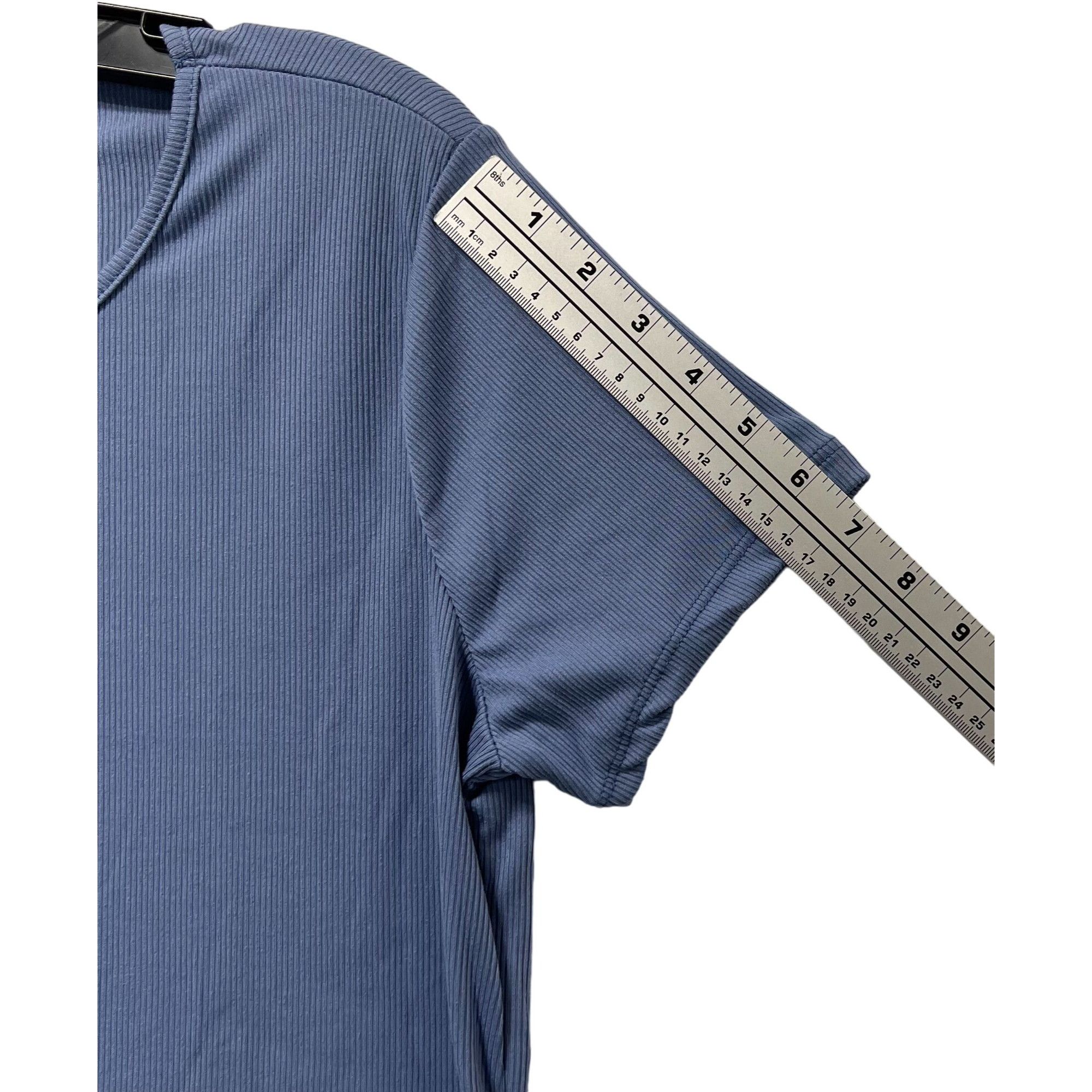 Other Rue + - Women's Short Sleeve T-Shirt - Light Blue - 1X Size XL / US 12-14 / IT 48-50 - 8 Thumbnail