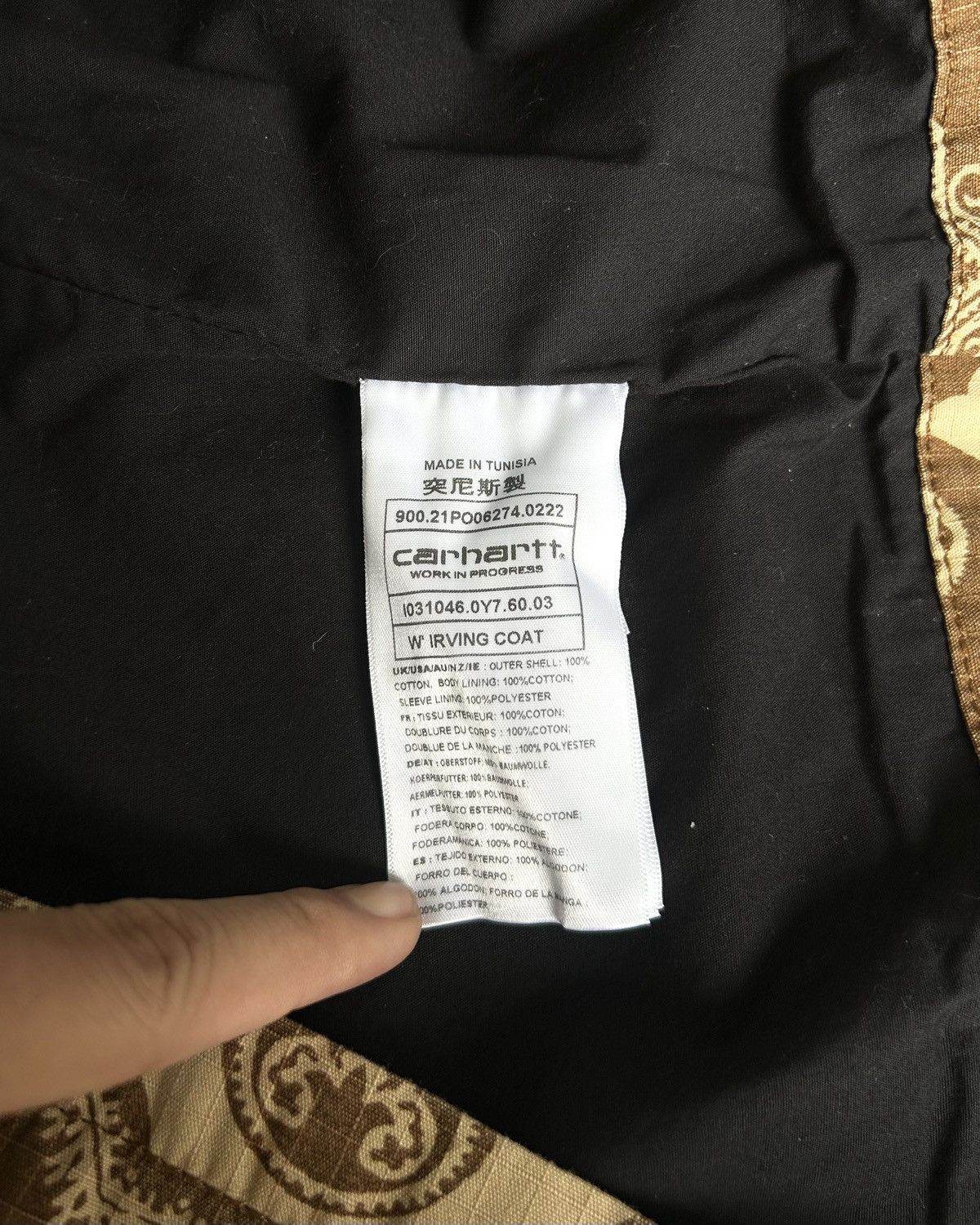 Carhartt Wip Carhartt WIP W’ Irving Coat Jacket Size US M / EU 48-50 / 2 - 6 Thumbnail