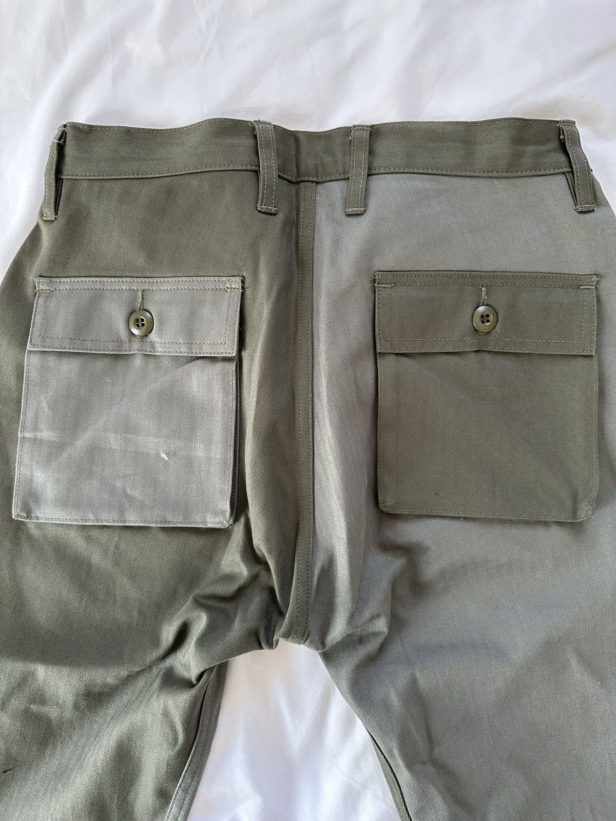 3sixteen Olive Block HBT Fatigue Pants