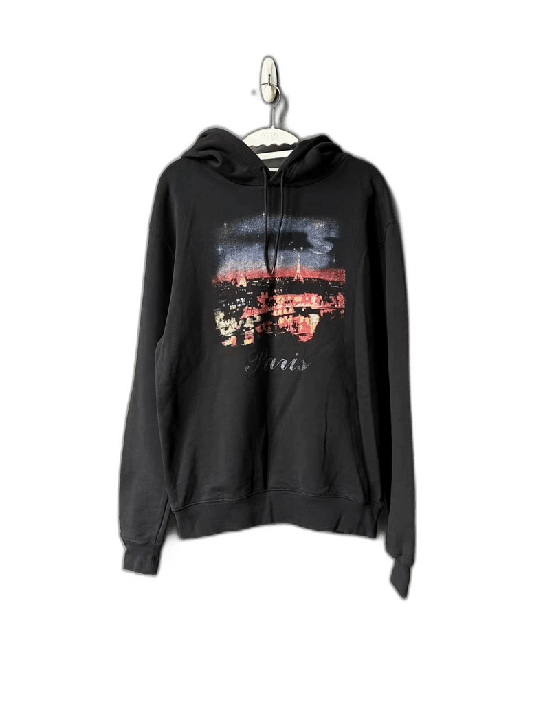 Balenciaga Balenciaga Black Night Scenery Hoodie Size US M / EU 48-50 / 2 - 1 Thumbnail