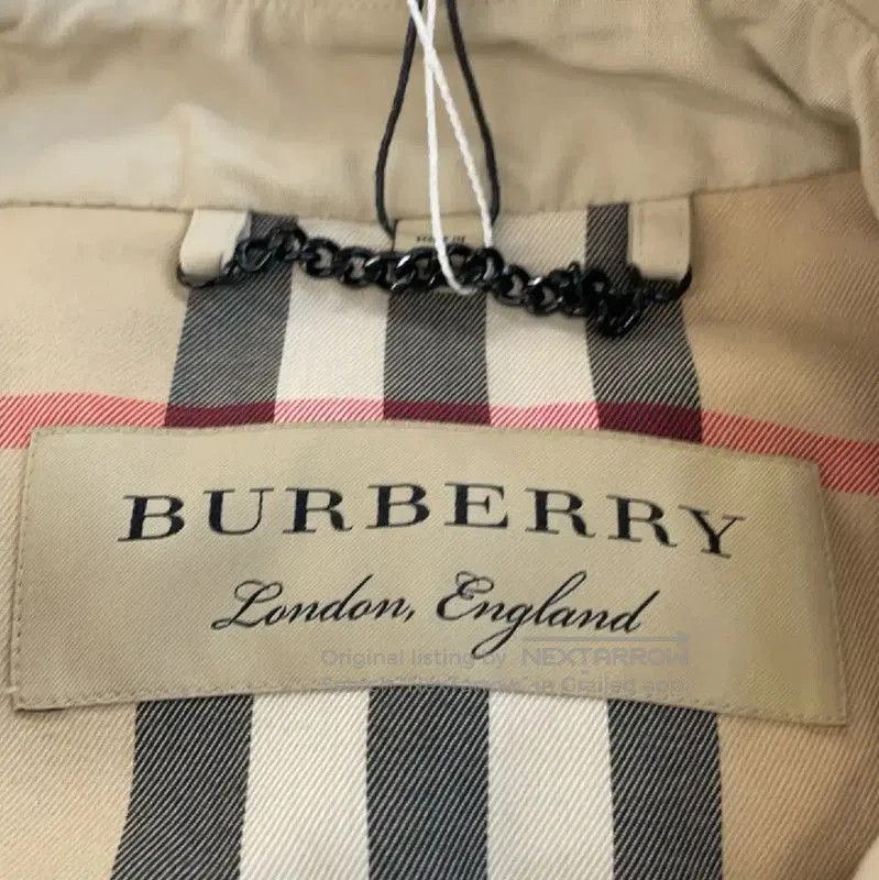 Burberry Burberry Women's Cotton Trench Coat in Cream. Size XL / US 12-14 / IT 48-50 - 3 Thumbnail