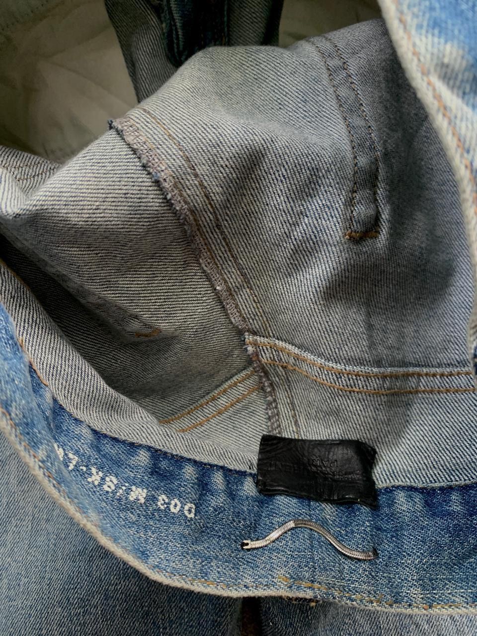 Saint Laurent Paris FREE TAX! D03 Light Wash Skinny Denim Jeans Size US 31 - 8 Thumbnail