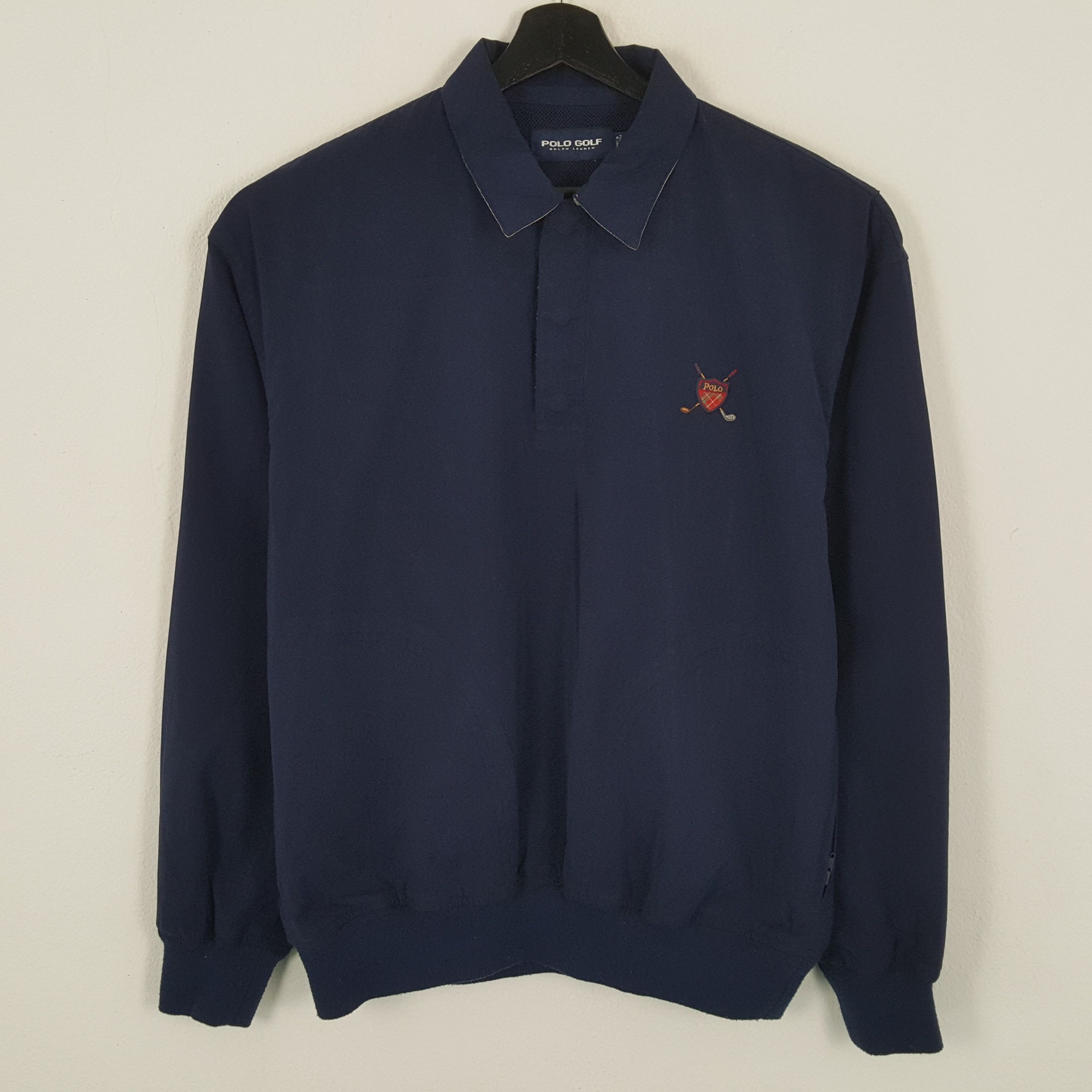 Polo Ralph Lauren × Vintage POLO GOLF RALPH LAUREN Fashion Style Collar Sweatshirt Size US L / EU 52-54 / 3 - 1 Thumbnail
