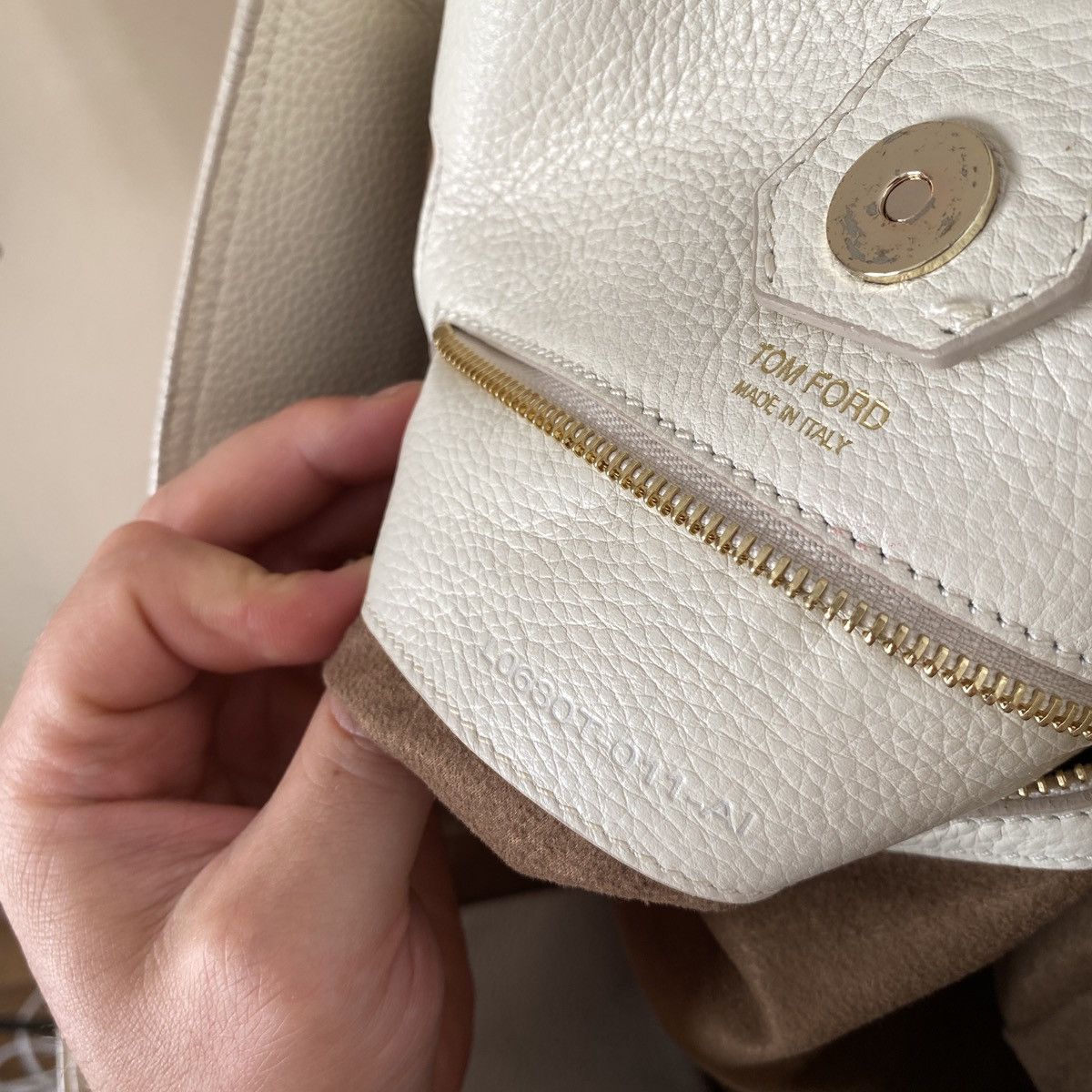 Tom Ford Zip Leather Bag Tom Ford Size ONE SIZE - 6 Thumbnail