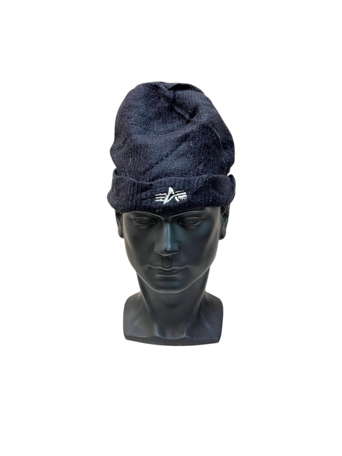 ALPHA INDUSTRIES Classic Beanie - Berretto Unisex In Viscosa E Poliestere - Nero, Taglia Unica