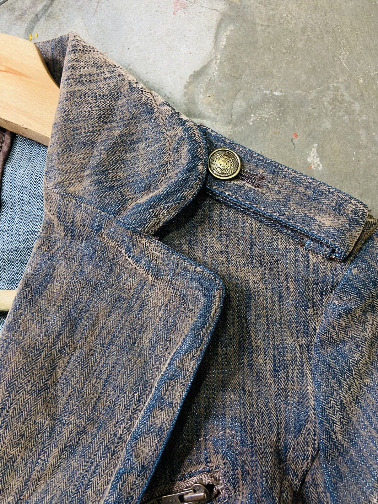 Seditionaries Piece Montee Denim Punk Blazer Size S / US 4 / IT 40 - 12 Thumbnail