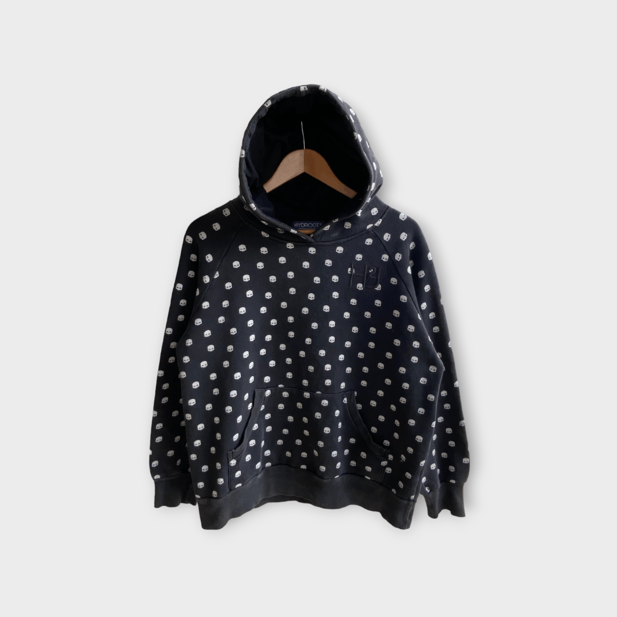 Beauty Beast × HYDROGEN × If Six Was Nine Y2k Hydrogen Skull Hoodie Size 3XL / US 20-22 - 1 Thumbnail