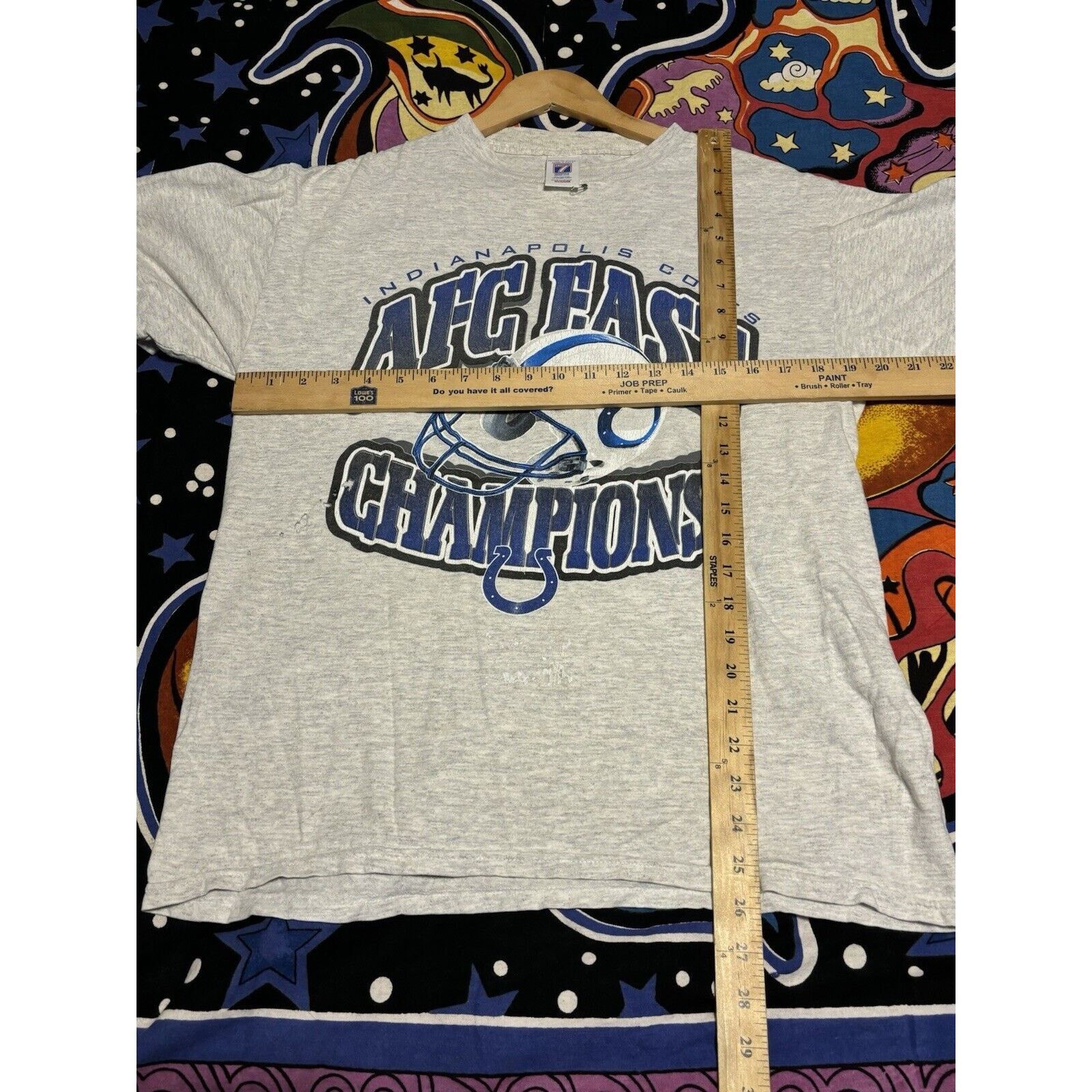 NFL Vintage Distressed Grey AFC East champions NFL Size small Size US S / EU 44-46 / 1 - 5 Thumbnail