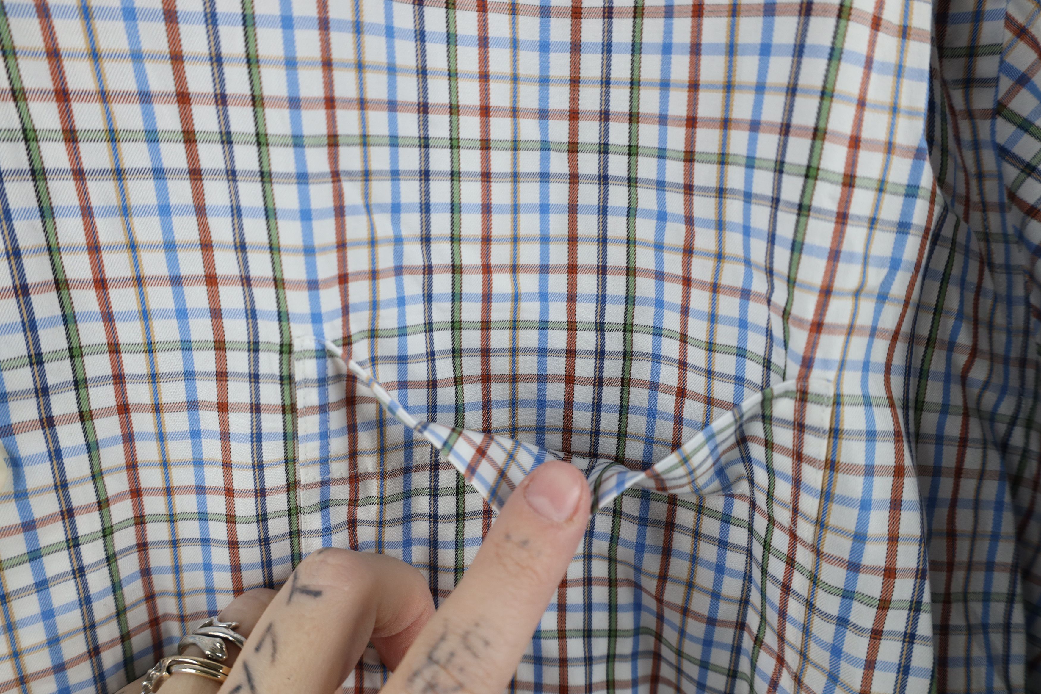 Peter Millar Vintage Peter Millar Rainbow Collared Button Down Shirt Size US L / EU 52-54 / 3 - 4 Thumbnail